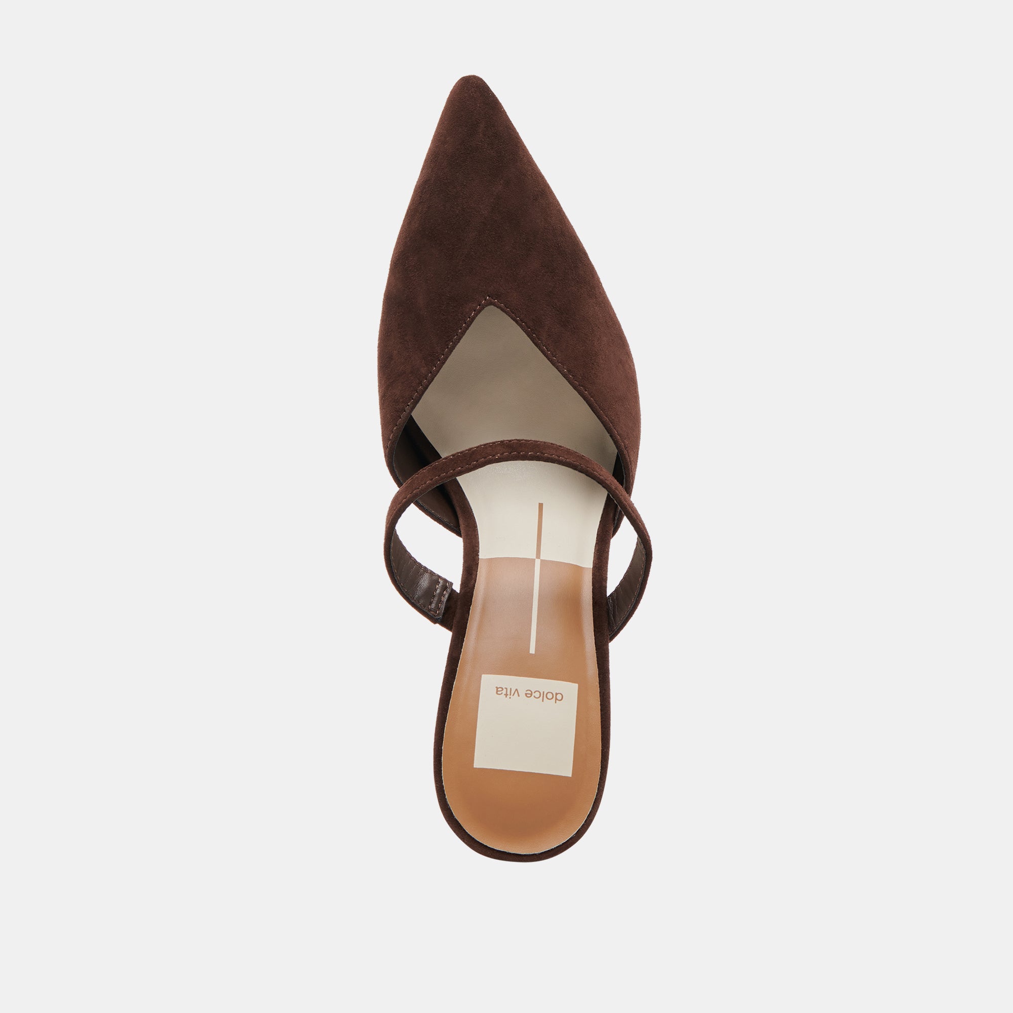 KANIKA HEELS DK BROWN SUEDE - Image 10