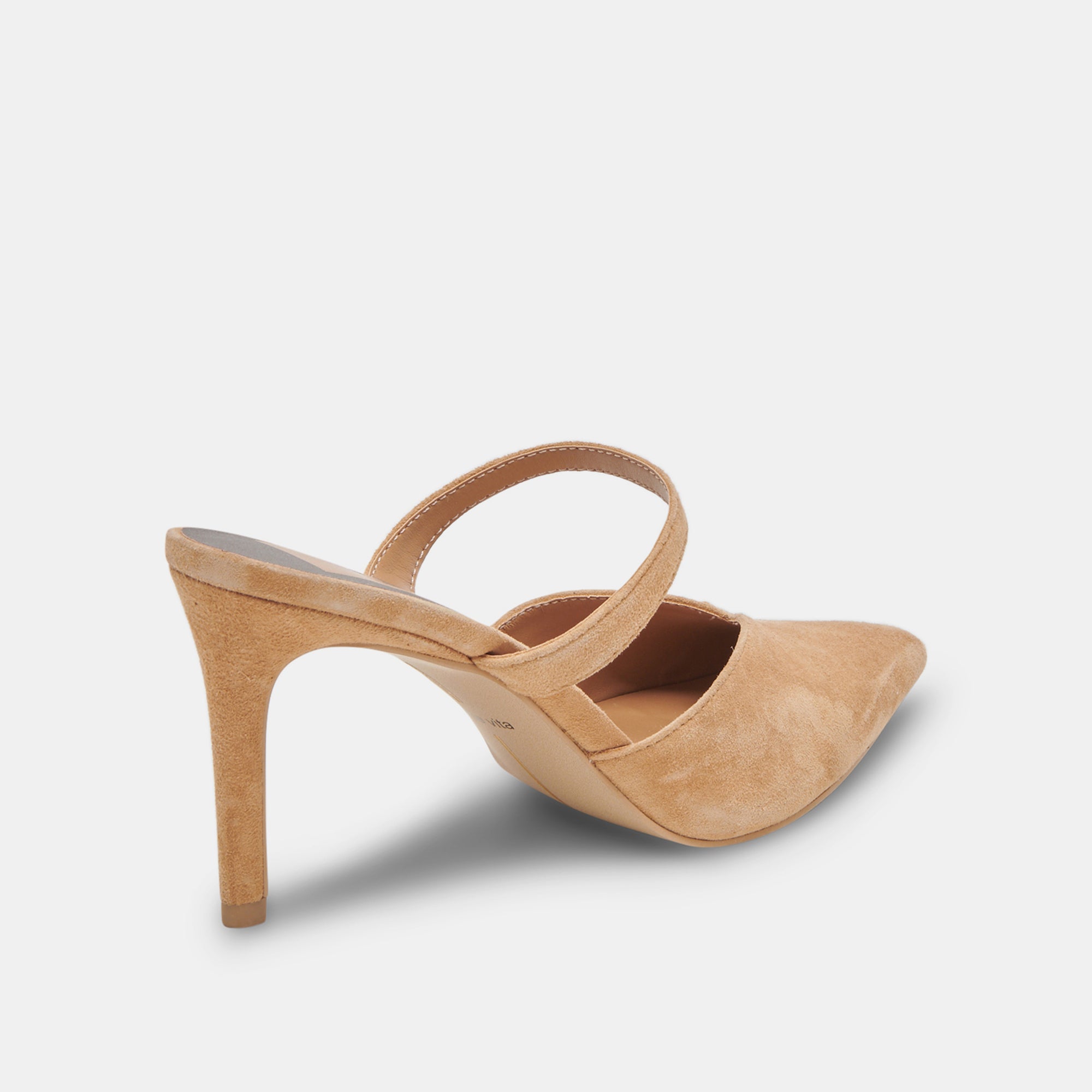 KANIKA HEELS TAN SUEDE - Image 5
