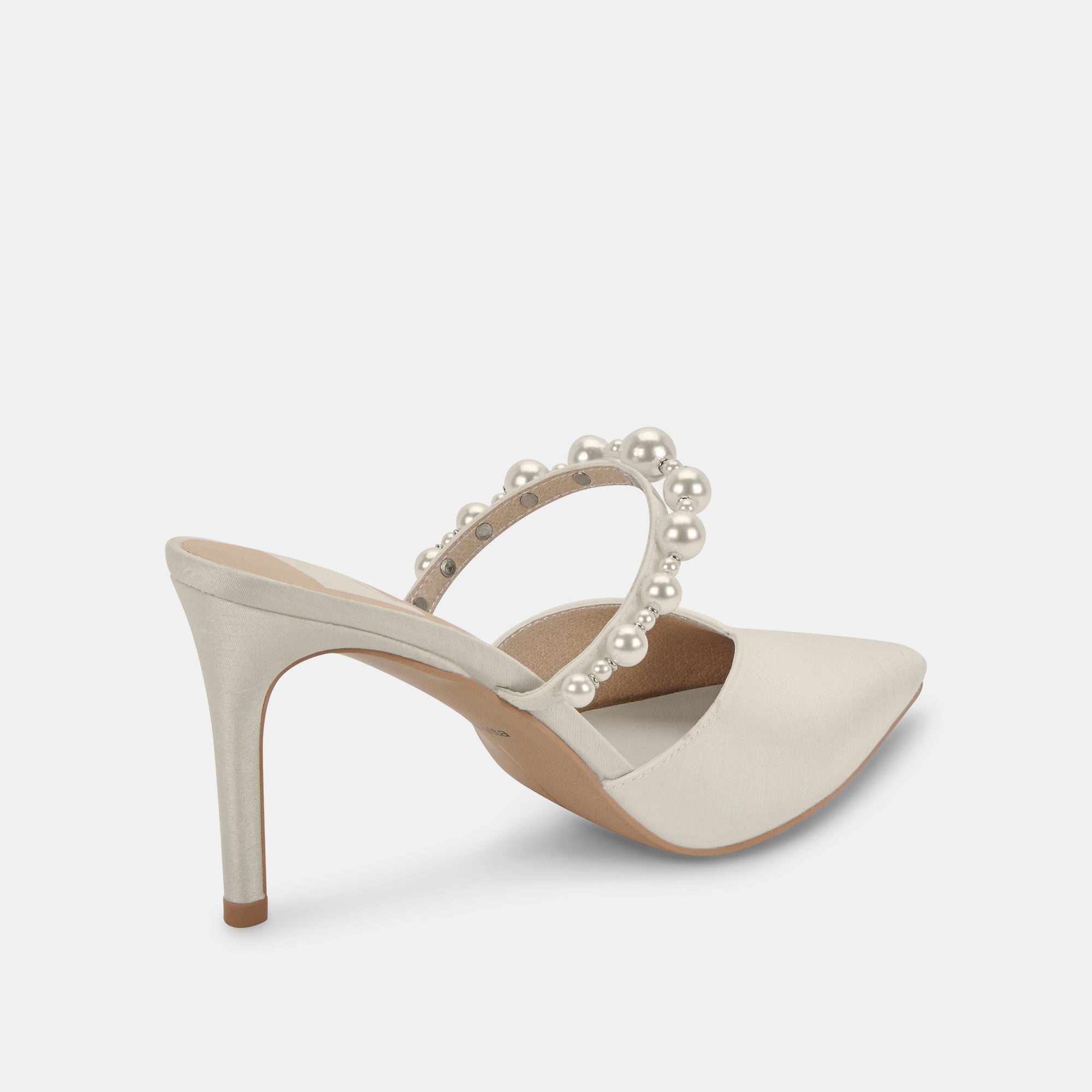 KANIKA PEARL WIDE HEELS VANILLA PEARLS - Image 3