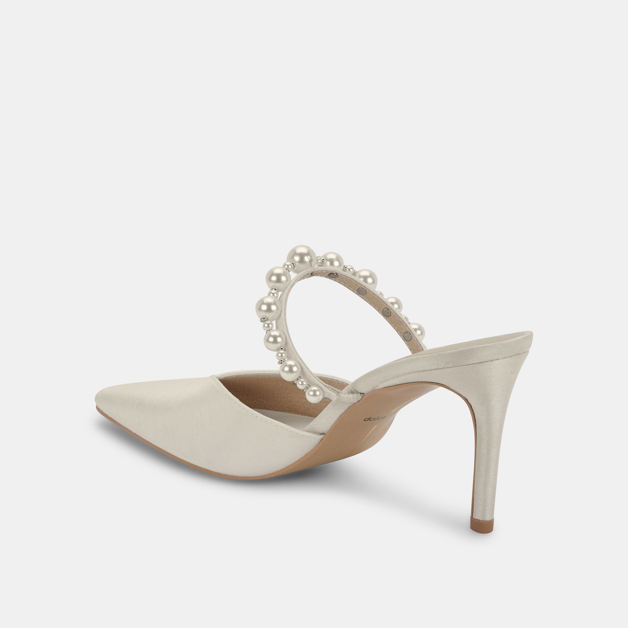 KANIKA PEARL WIDE HEELS VANILLA PEARLS - Image 6
