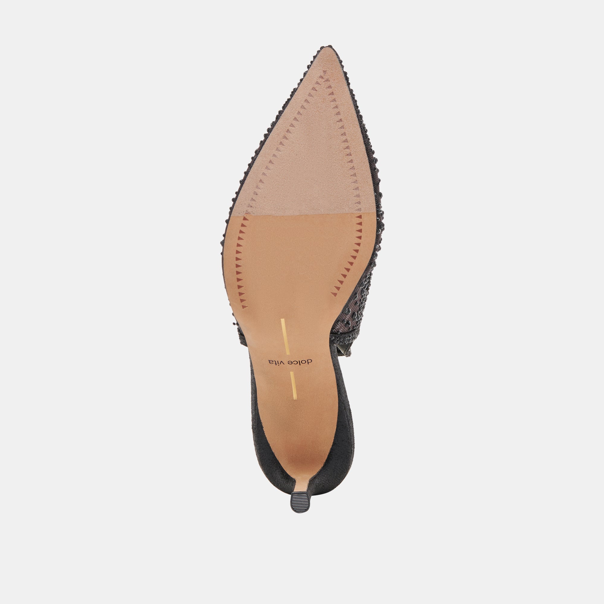 KAYE CRYSTAL HEELS BLACK MESH - Image 11