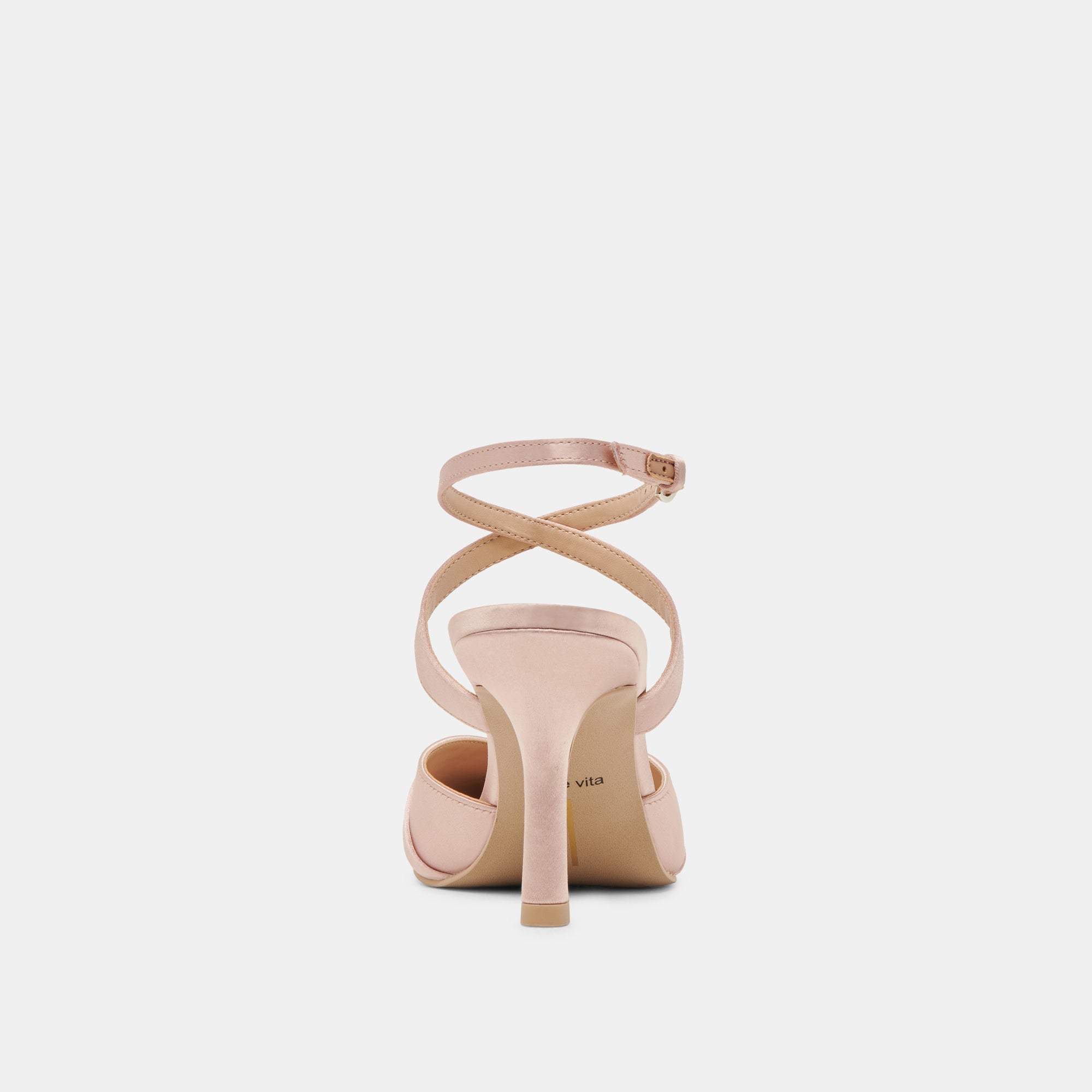 KAYSEY HEELS LT BLUSH SATIN - Image 7