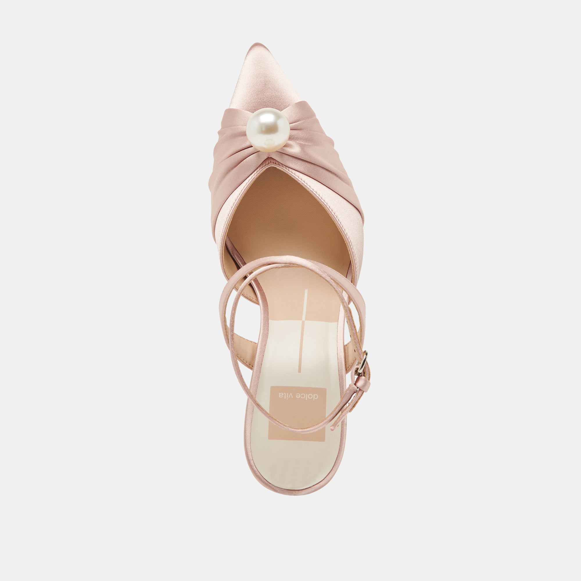 KAYSEY HEELS LT BLUSH SATIN - Image 8
