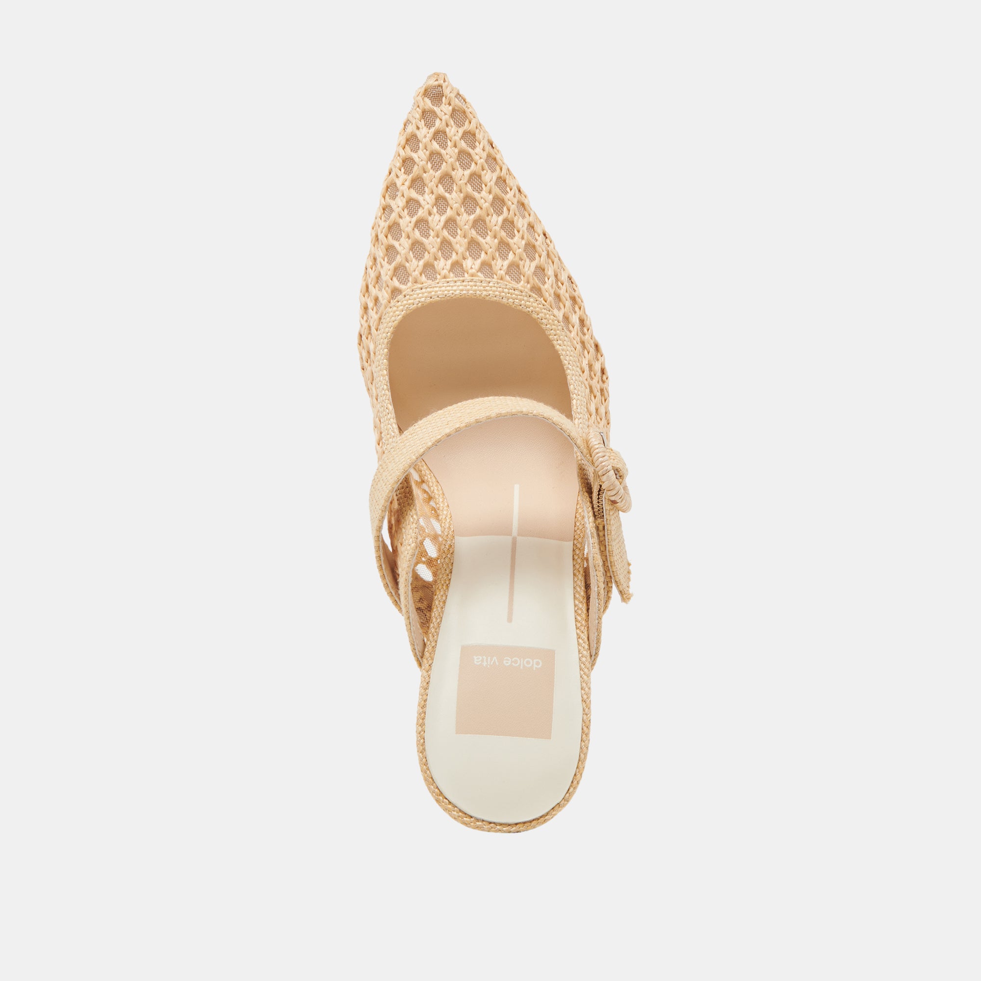 KEEKEE HEELS LT NATURAL WOVEN RAFFIA - Image 8