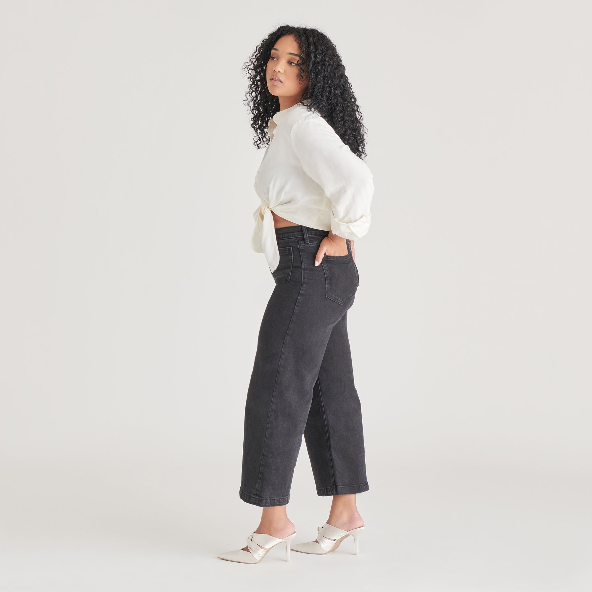 KELSY HEELS CREME SATIN - Image 4