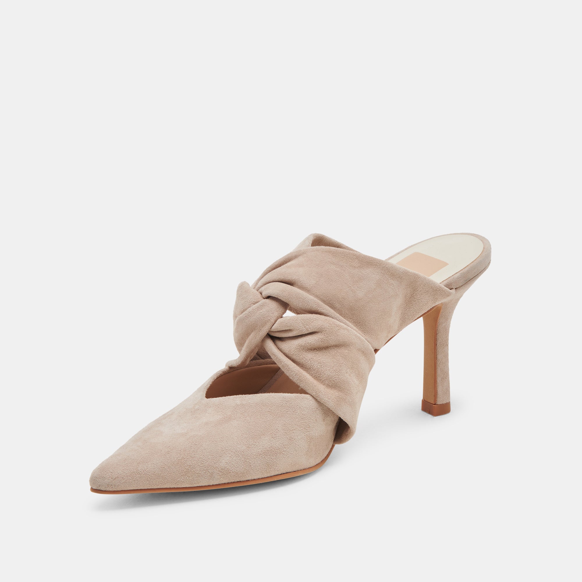 KELSY HEELS TAUPE SUEDE - Image 4