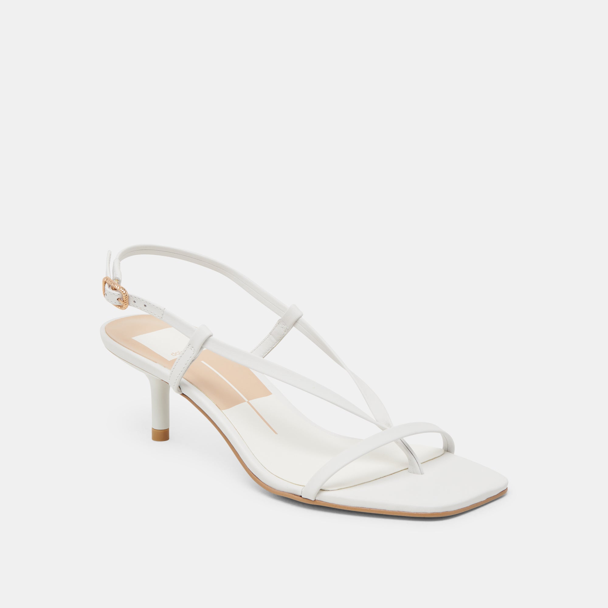 LAURY HEELS TRUE WHITE LEATHER - Image 2