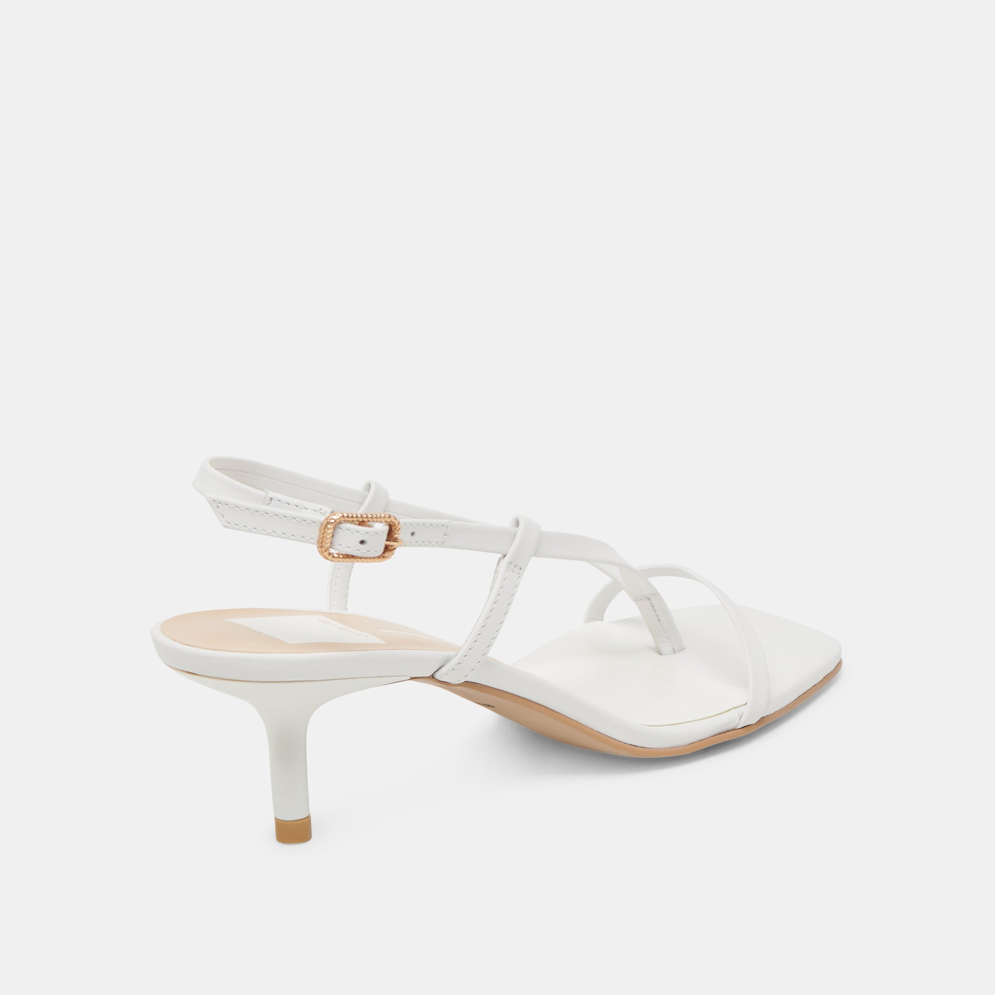 LAURY HEELS TRUE WHITE LEATHER - Image 3