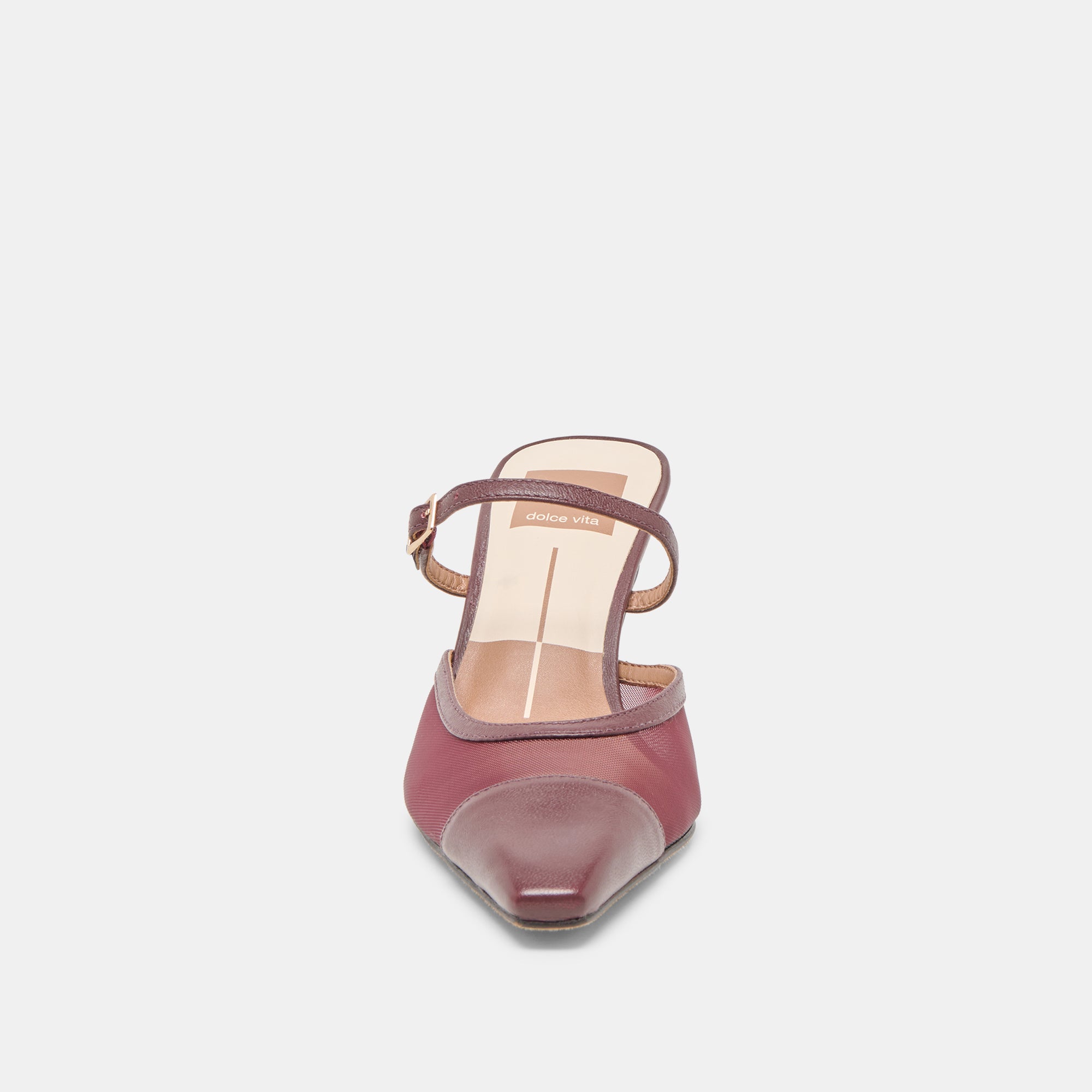 LOYD HEELS BURGUNDY MESH - Image 7