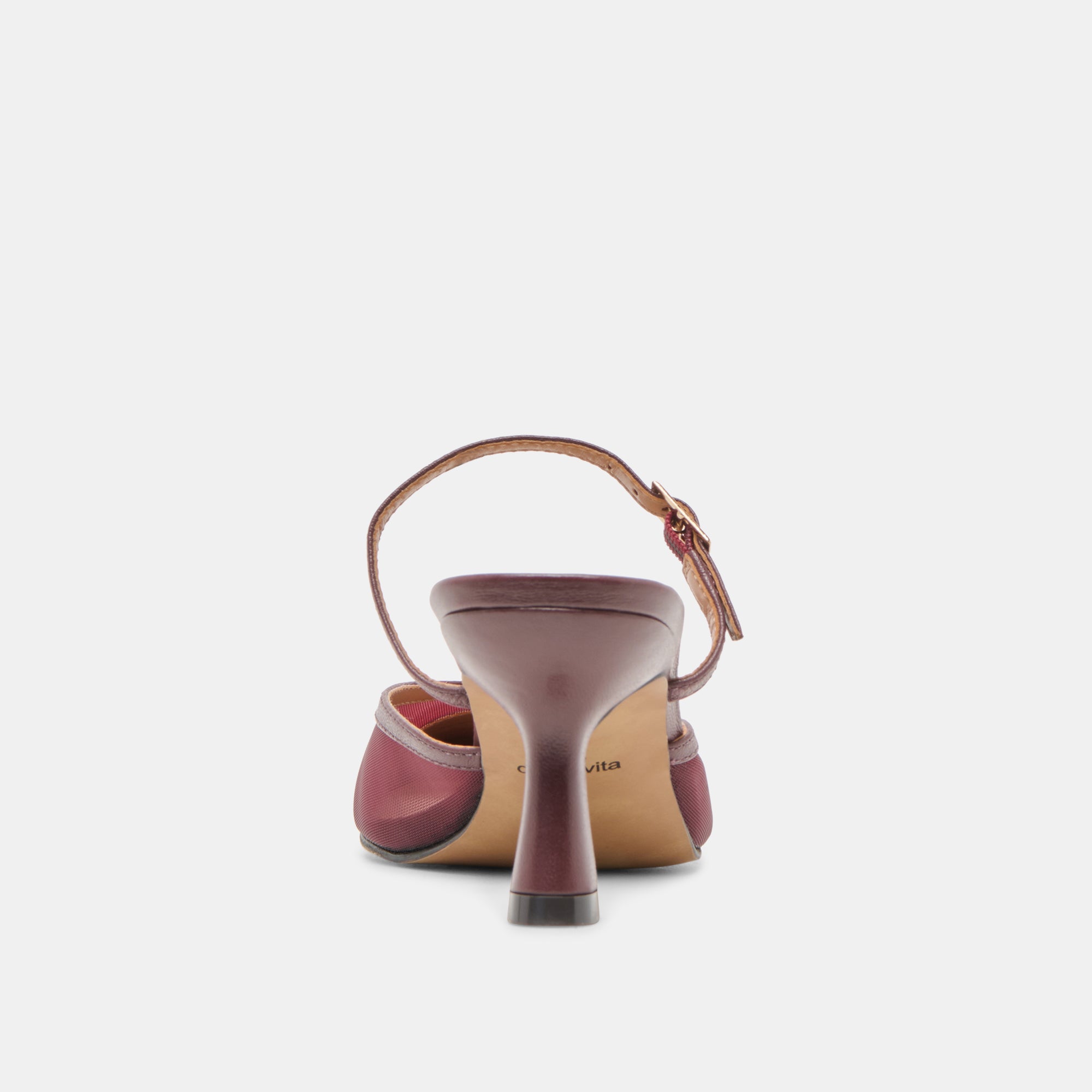 LOYD HEELS BURGUNDY MESH - Image 8