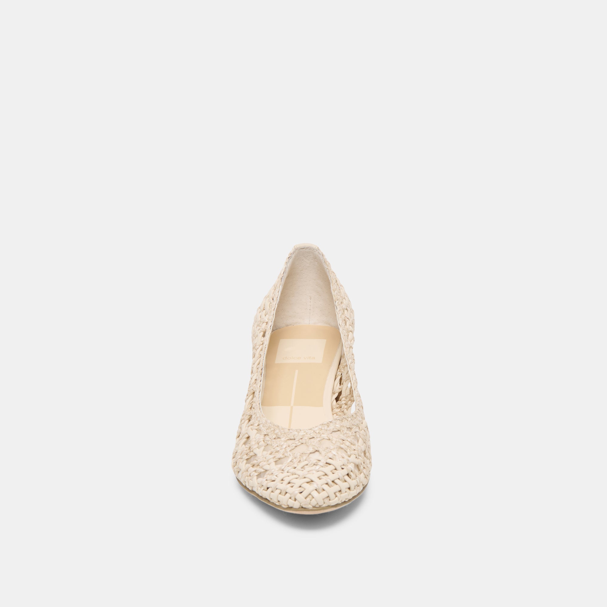 LULA HEELS IVORY MULTI WOVEN RAFFIA - Image 8