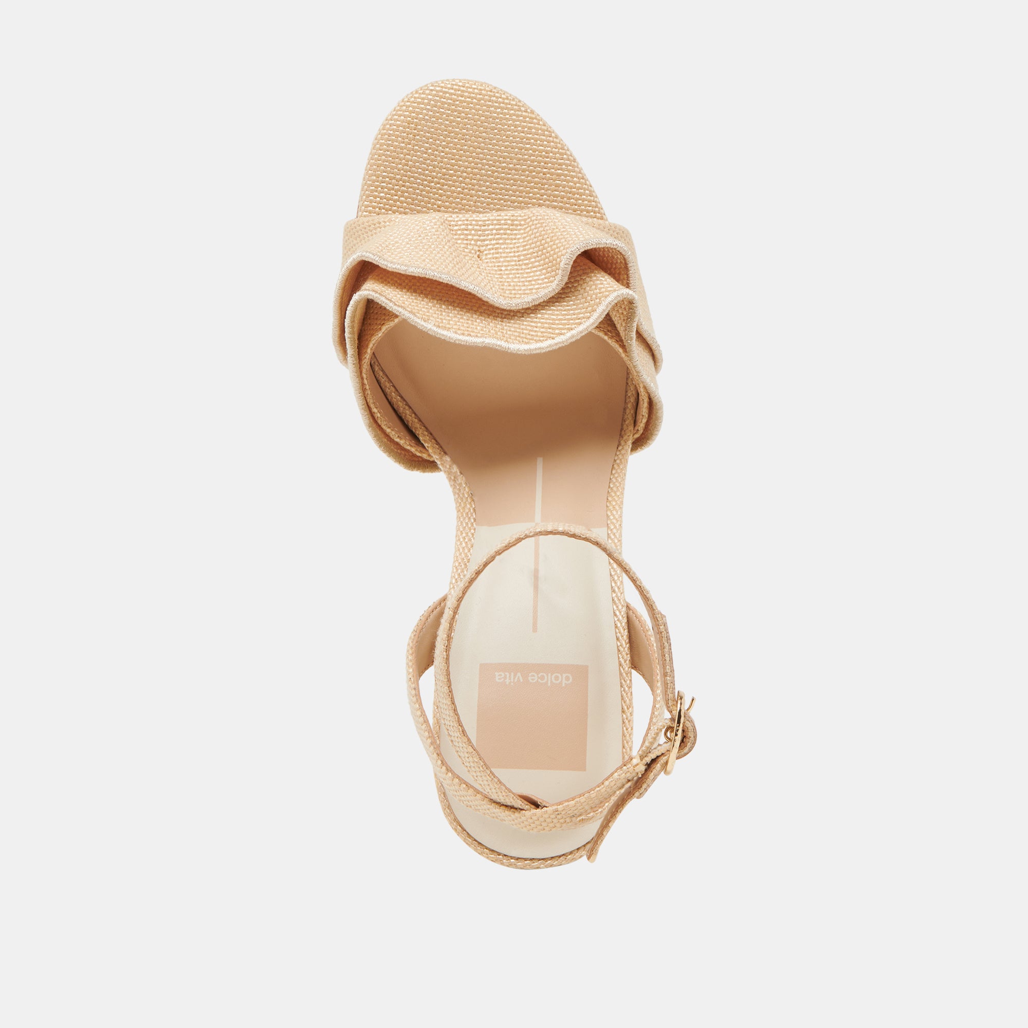 LUNETE HEELS LT NATURAL WOVEN RAFFIA - Image 8