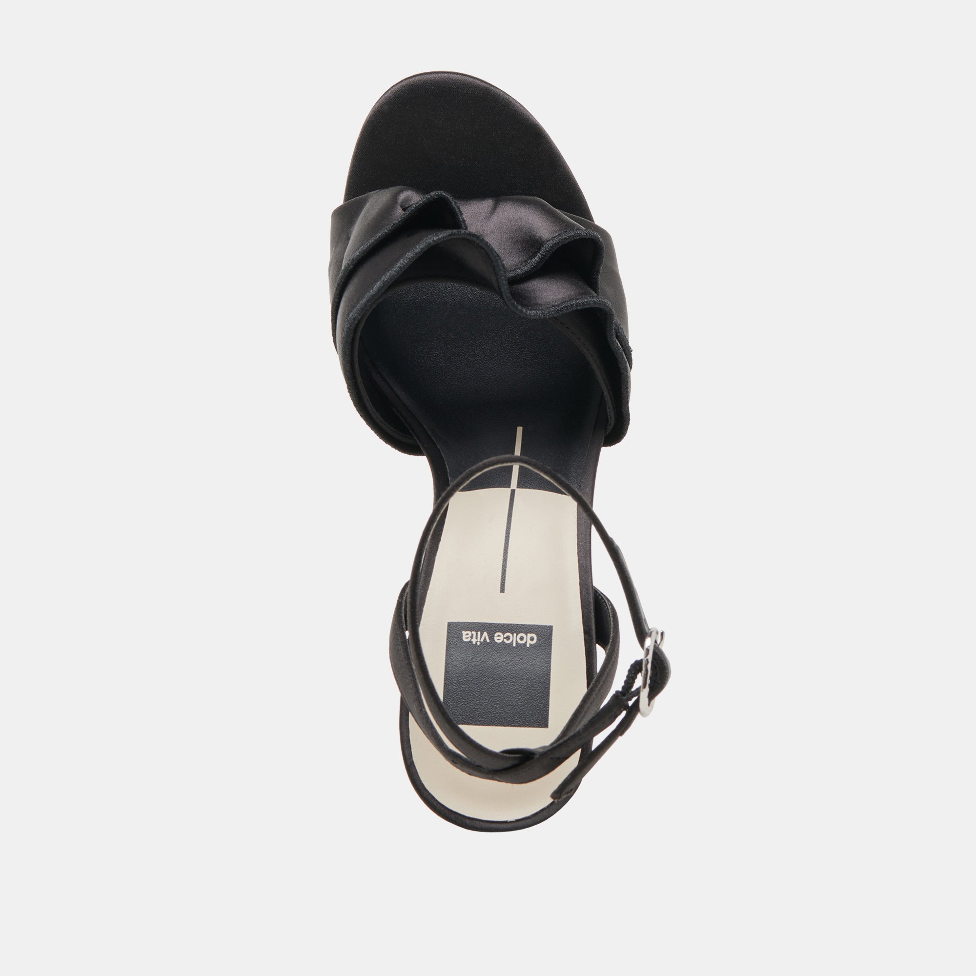 LUNETE HEELS ONYX SATIN - Image 9