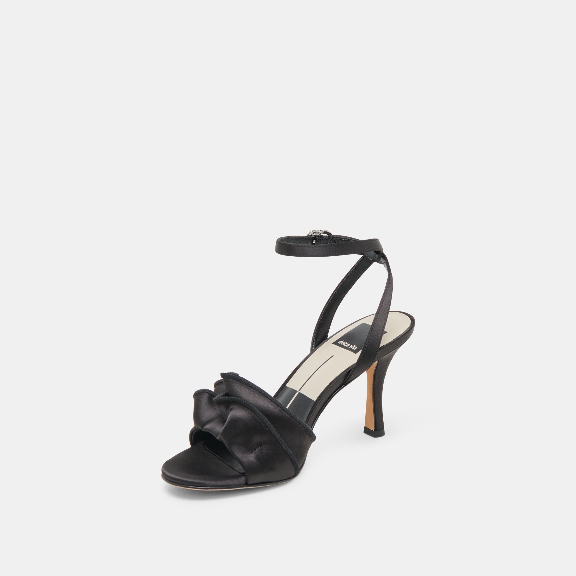LUNETE HEELS ONYX SATIN - Image 5