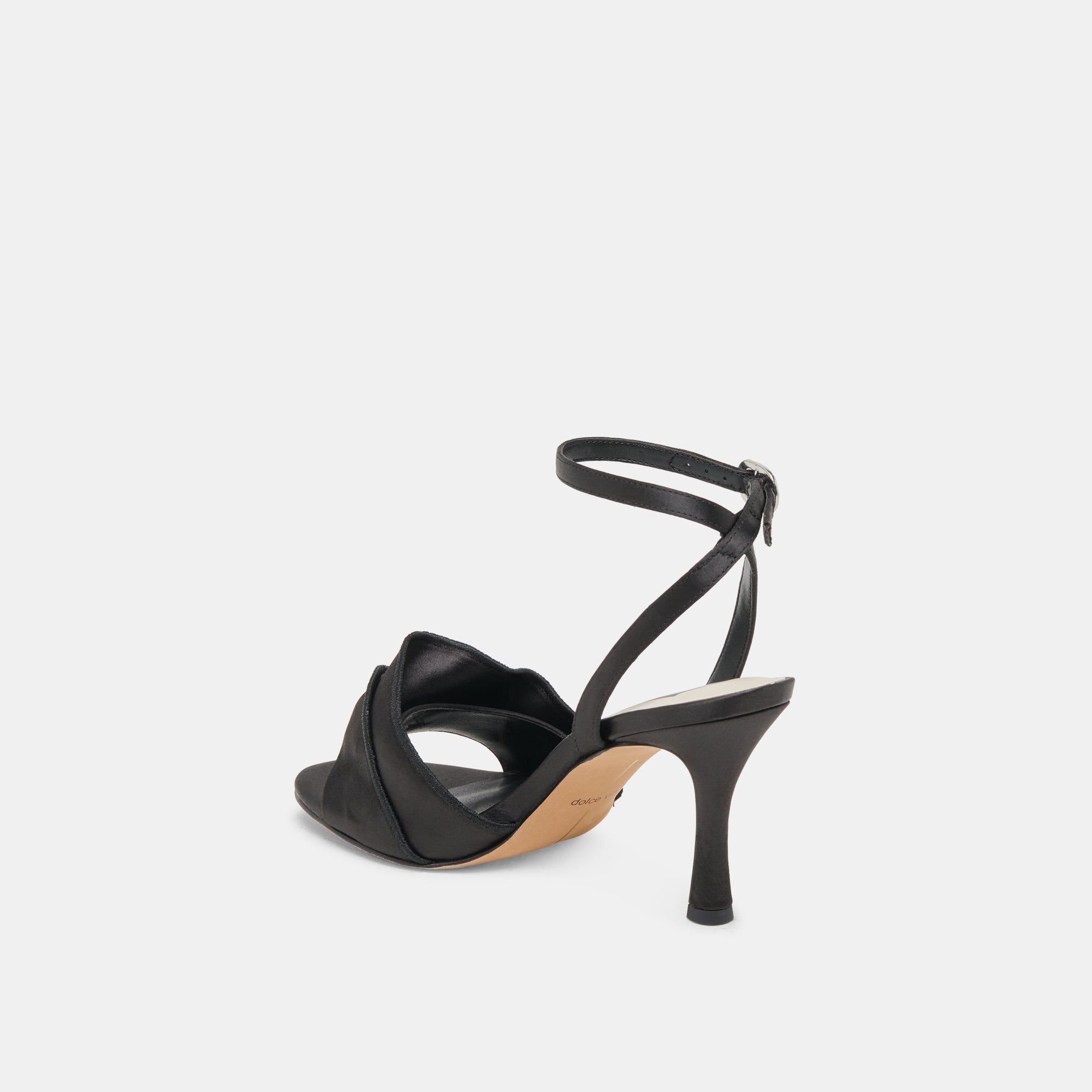 LUNETE HEELS ONYX SATIN - Image 6
