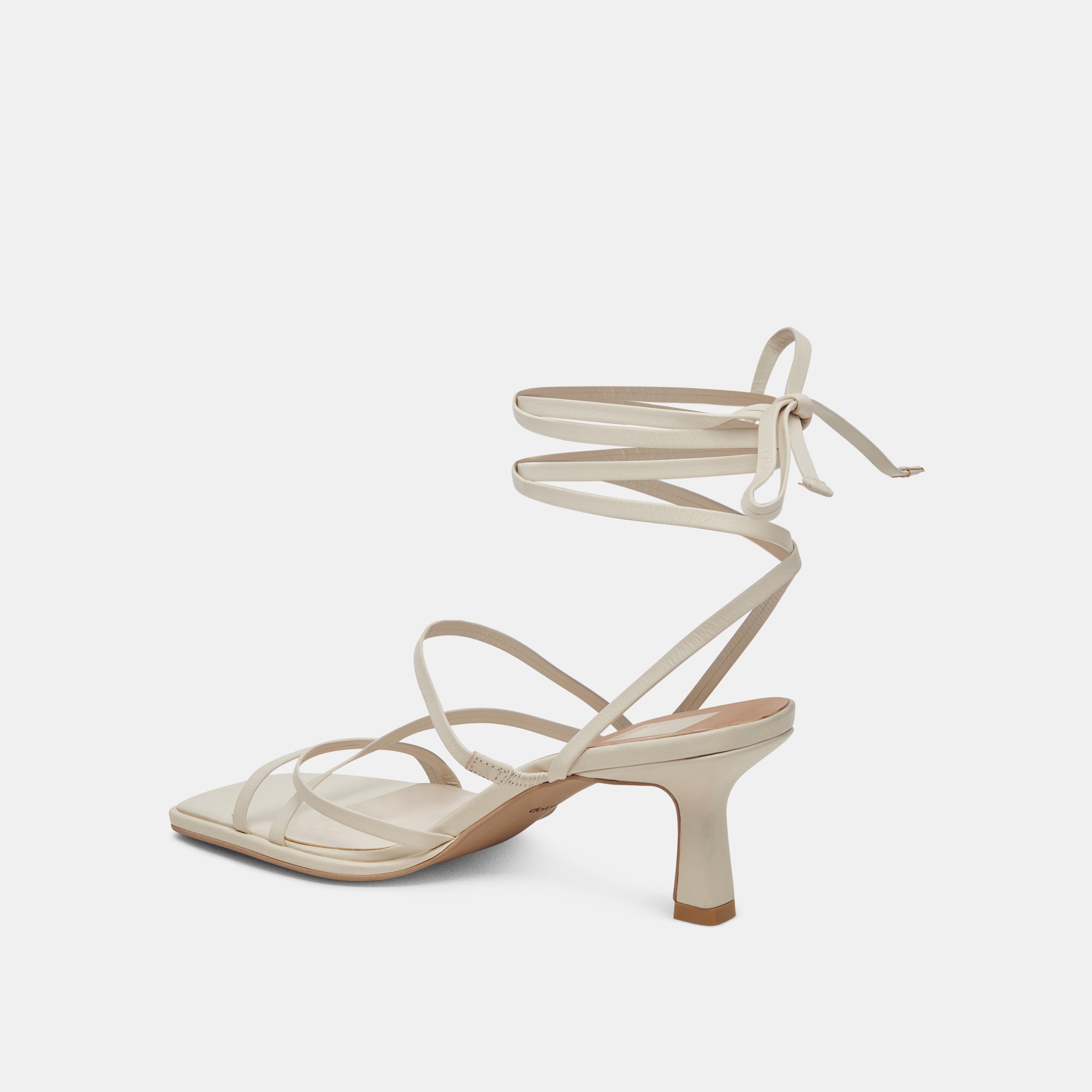 MALABO HEELS IVORY LEATHER - Image 5