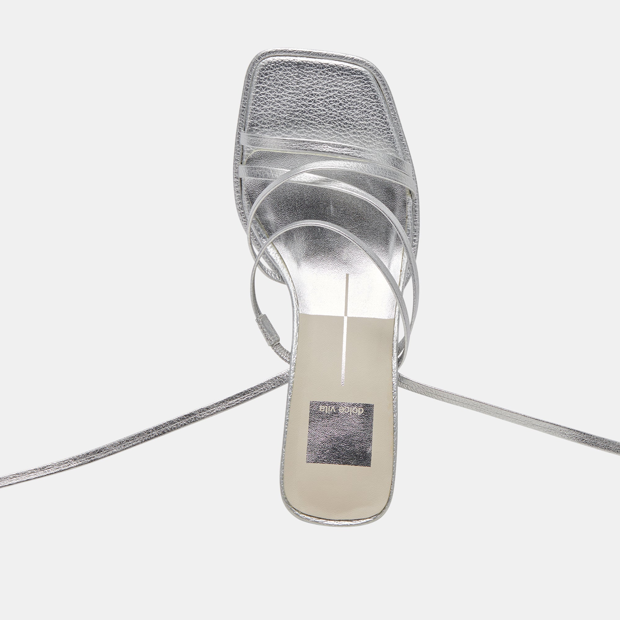 MALABO HEELS SILVER METALLIC LEATHER - Image 10