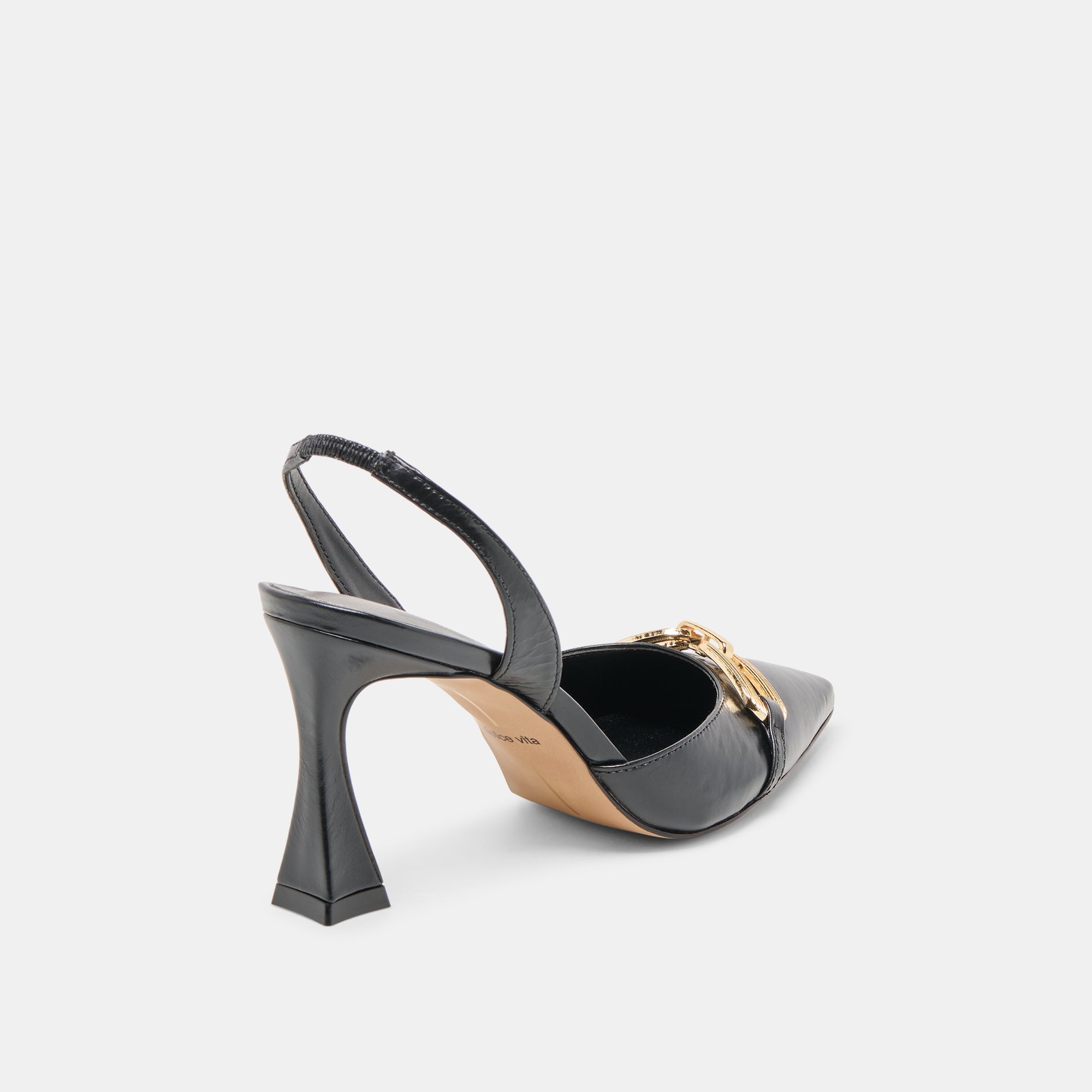 MALIK HEELS MIDNIGHT CRINKLE PATENT - Image 5