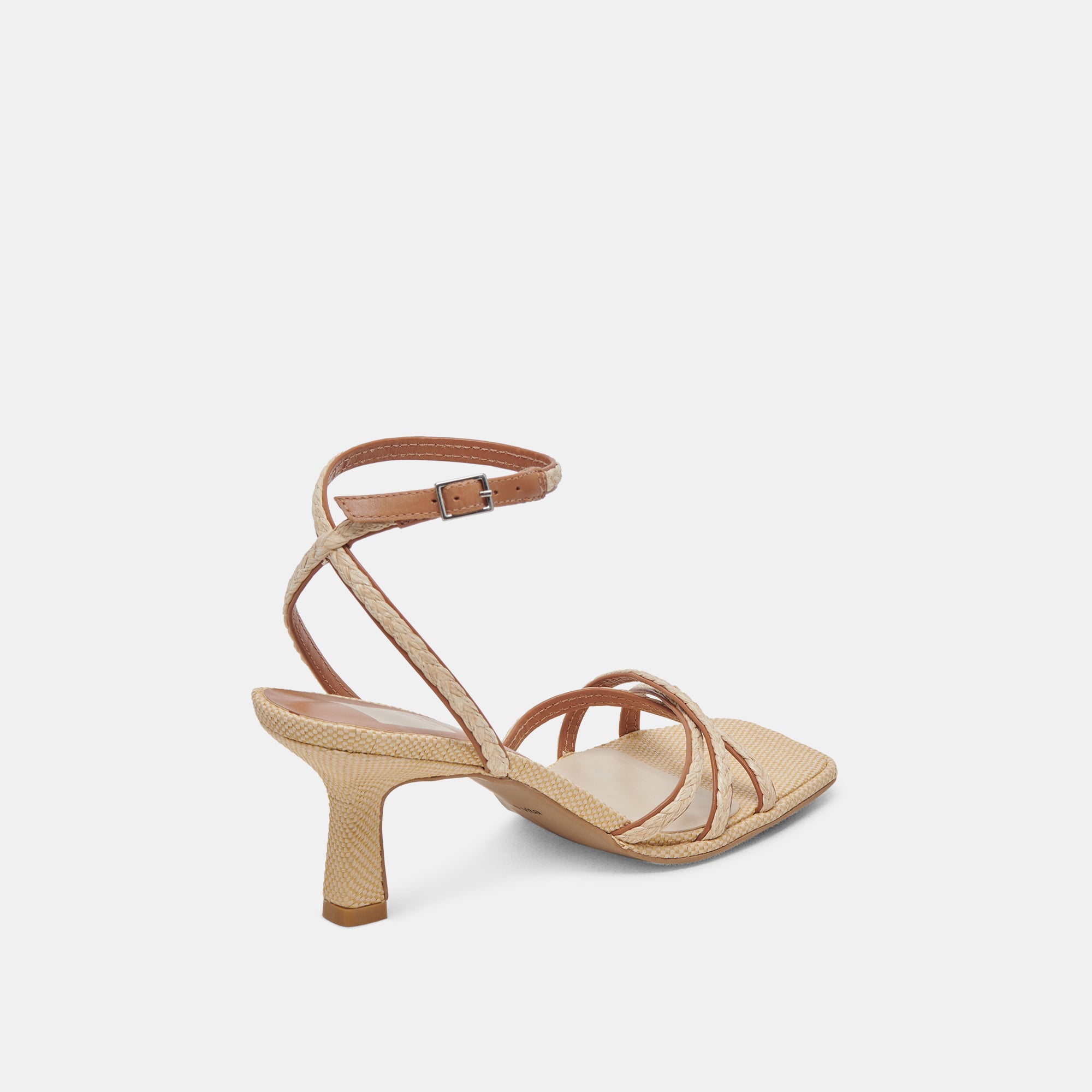 MANJI BRAID HEELS BROWN NATURAL JUTE - Image 3