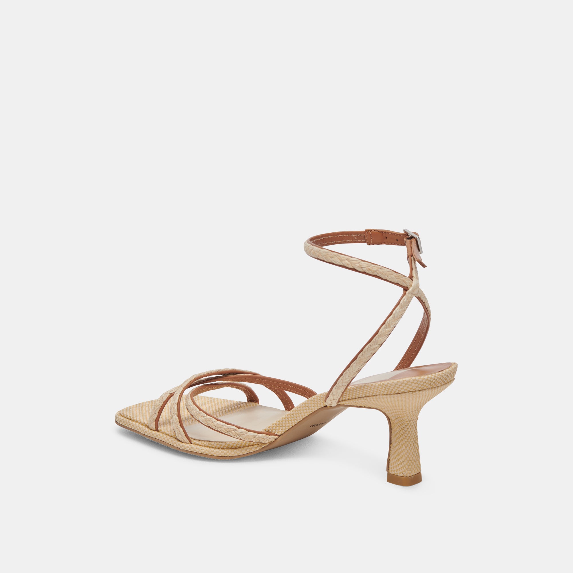 MANJI BRAID HEELS BROWN NATURAL JUTE - Image 5