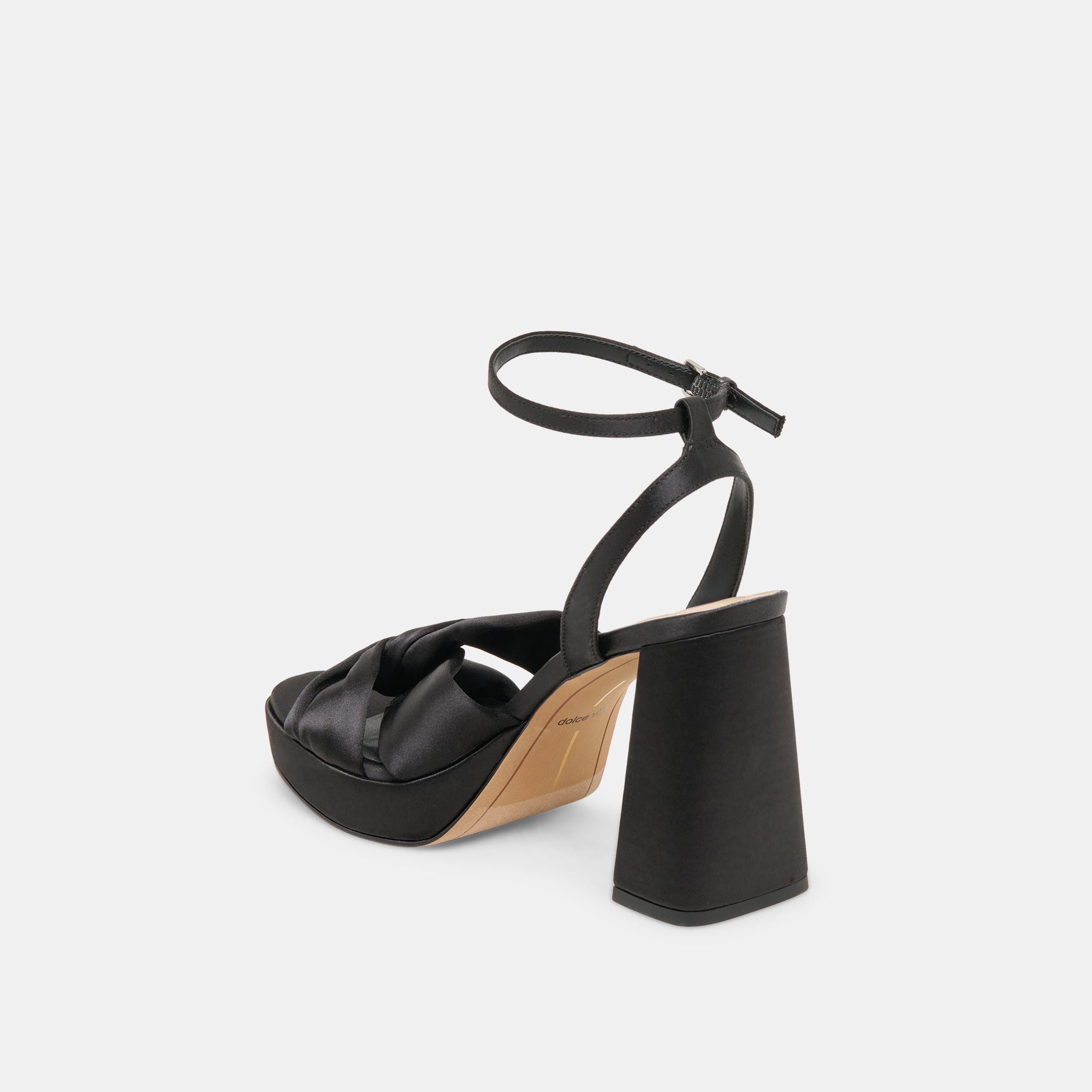 PARLO HEELS ONYX SATIN - Image 5