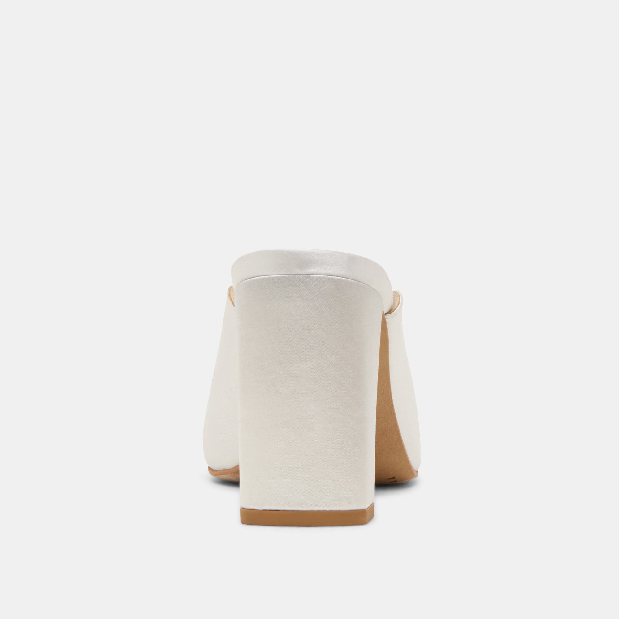 SABELA HEELS OFF WHITE SATIN - Image 8