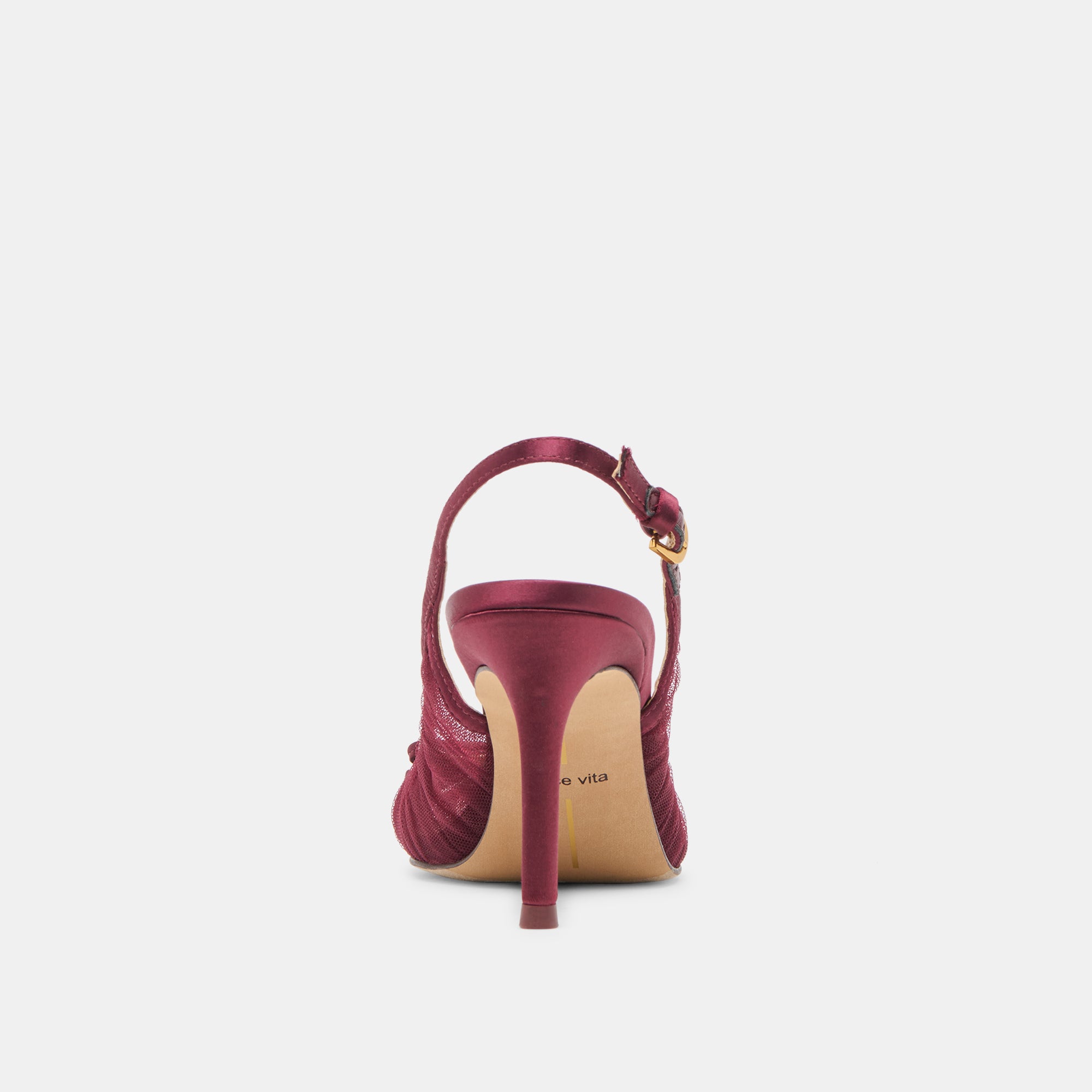 YELA HEELS CRANBERRY TULLE - Image 7