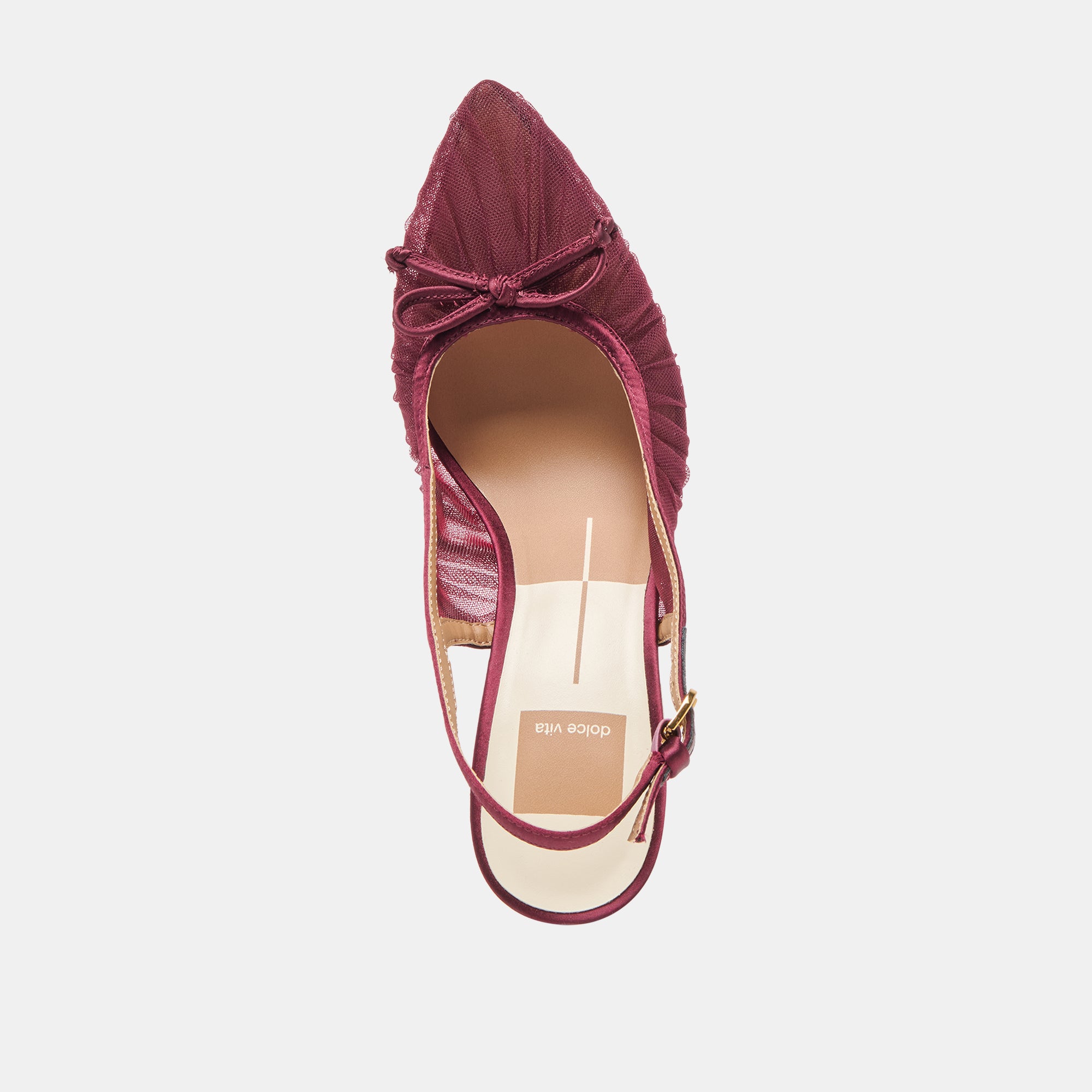 YELA HEELS CRANBERRY TULLE - Image 8