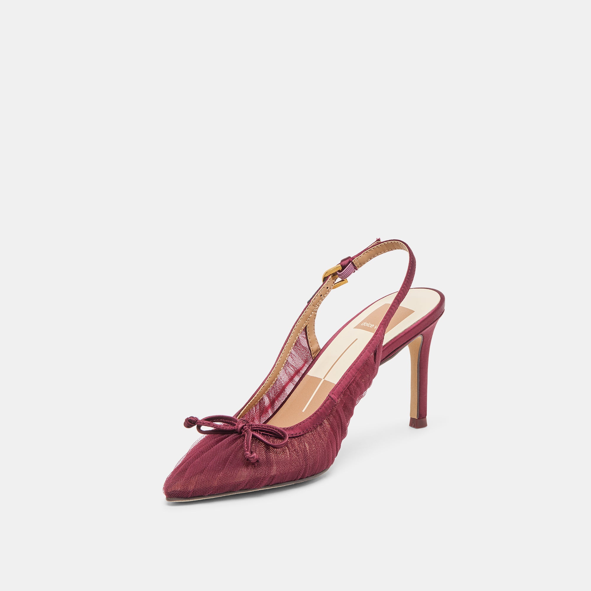 YELA HEELS CRANBERRY TULLE - Image 4