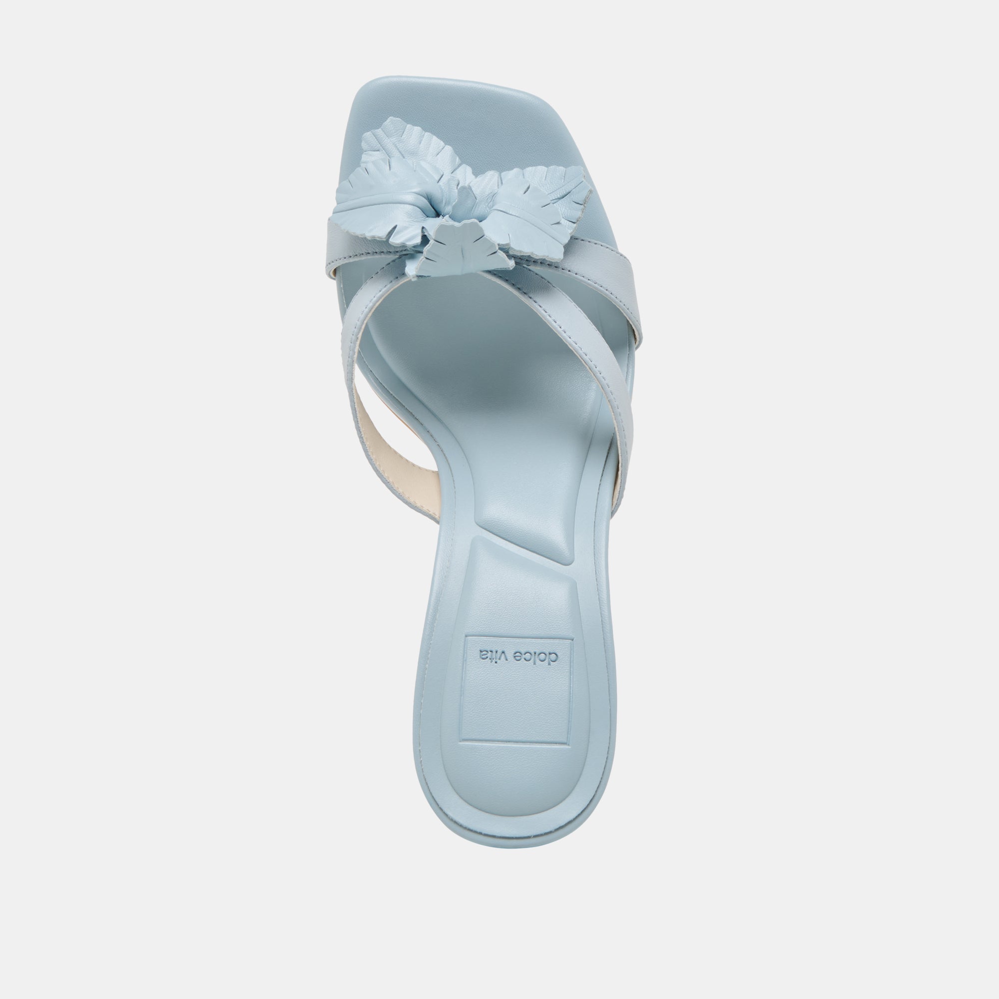 NIKIL HEELS LIGHT BLUE LEATHER - Image 11