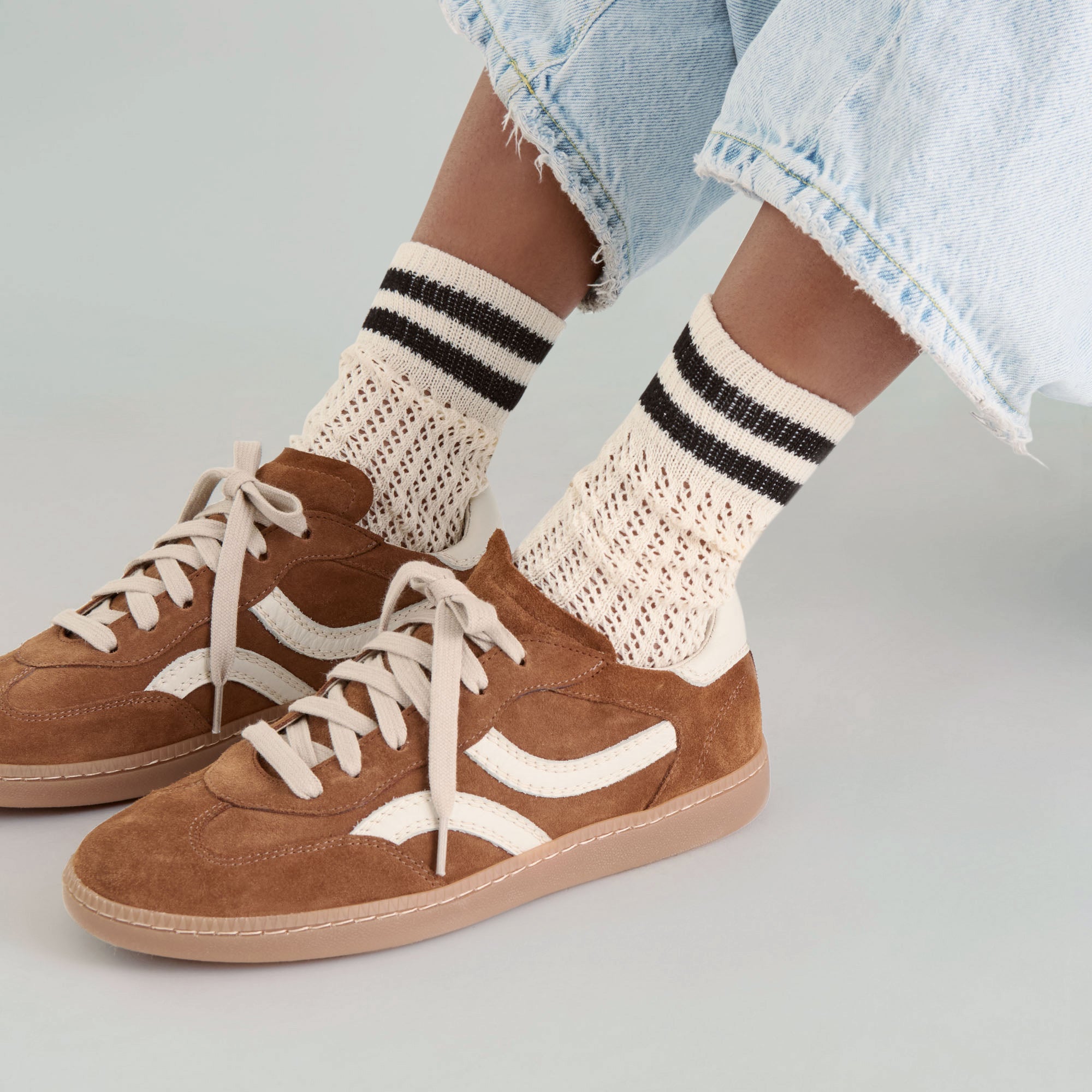 REBEL SNEAKERS PECAN SUEDE - Image 6