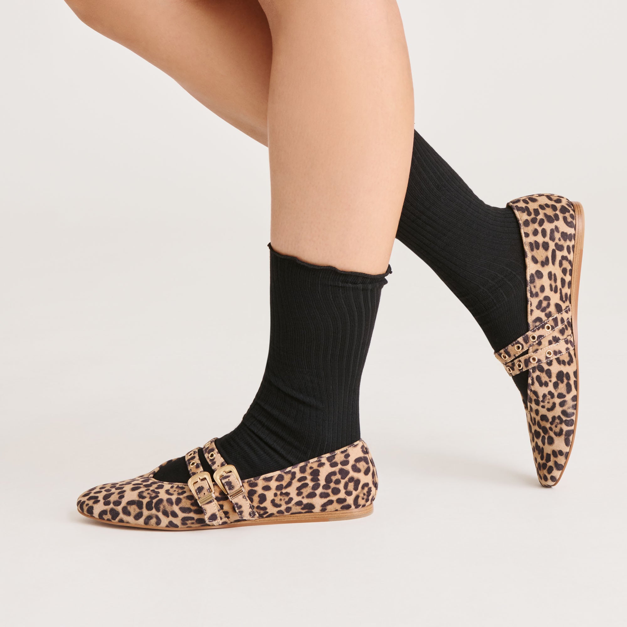 2 PACK LETTUCE EDGE BOW SOCKS BLACK - Image 2