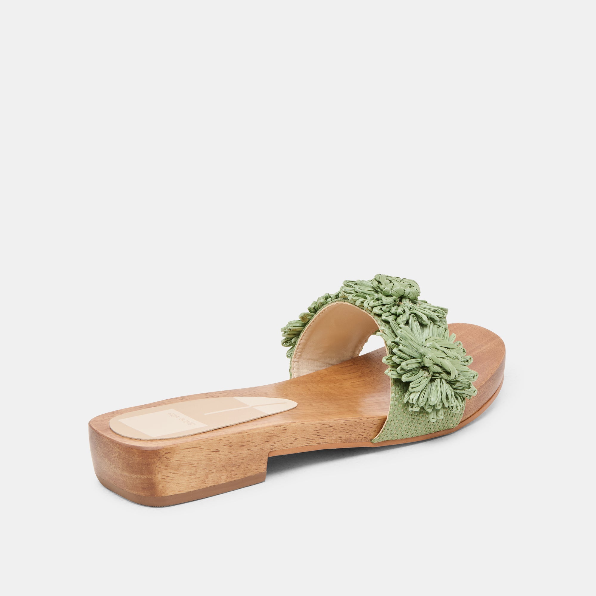 ARIENA SANDALS JADE FLORAL RAFFIA - Image 3