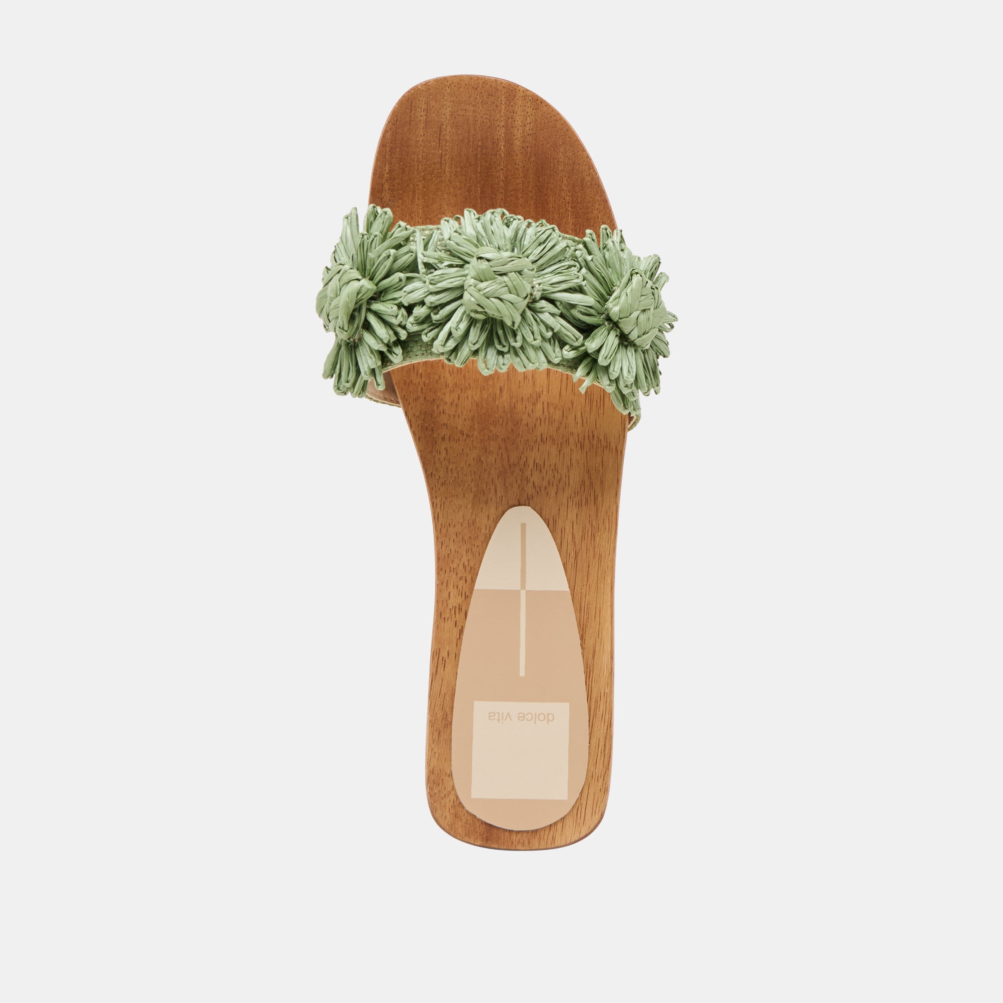 ARIENA SANDALS JADE FLORAL RAFFIA - Image 7