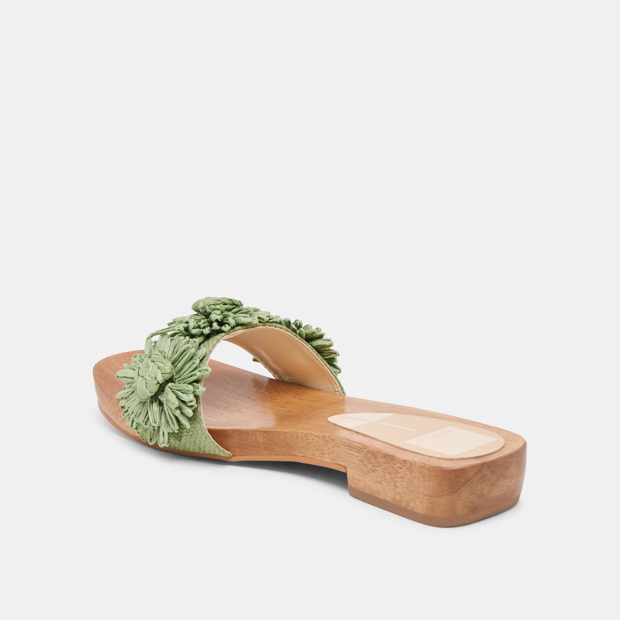 ARIENA SANDALS JADE FLORAL RAFFIA - Image 5