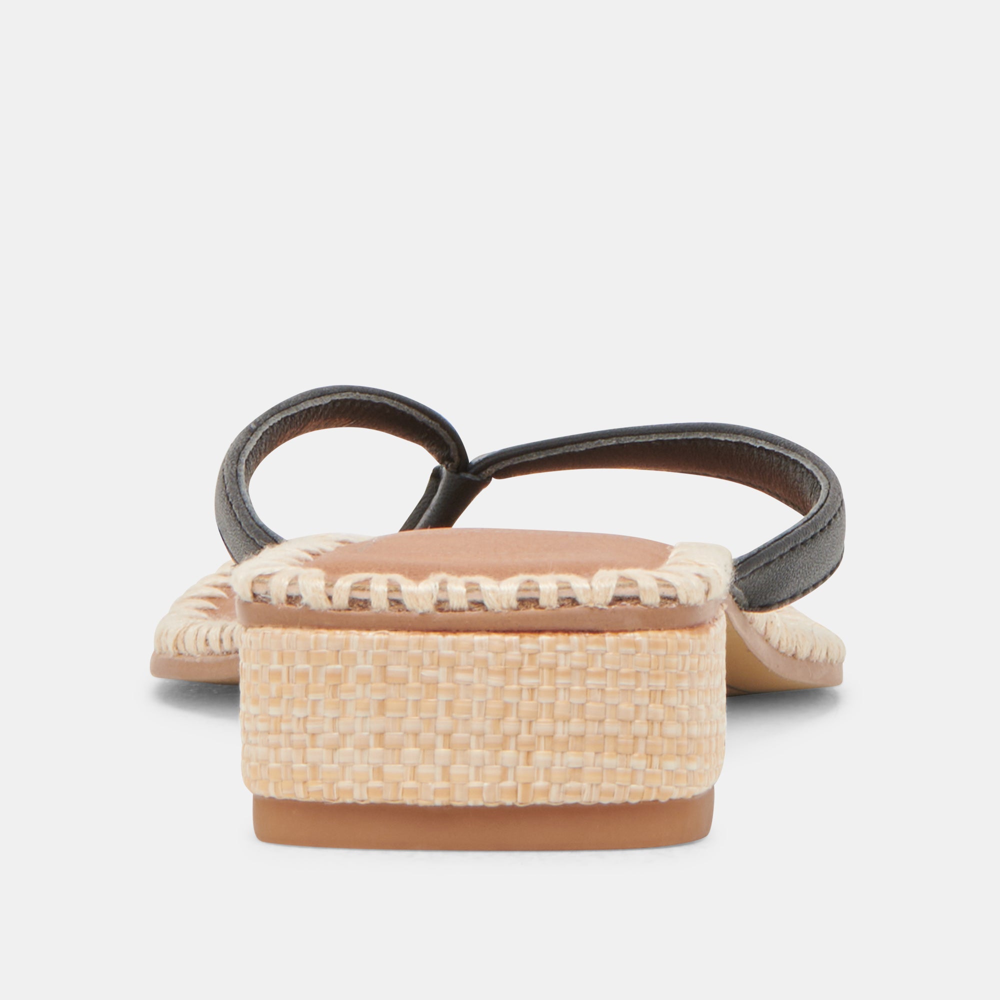 BARTY SANDALS BLACK LEATHER - Image 8