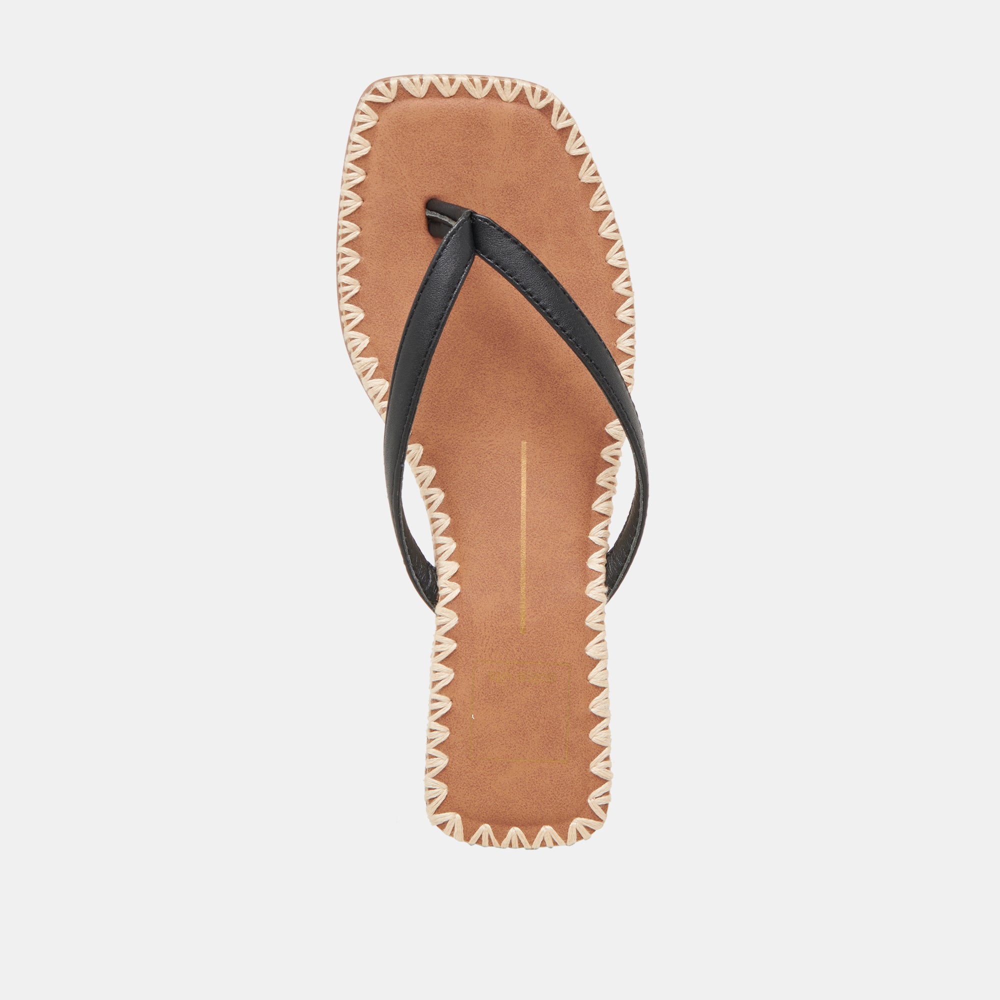 BARTY SANDALS BLACK LEATHER - Image 9