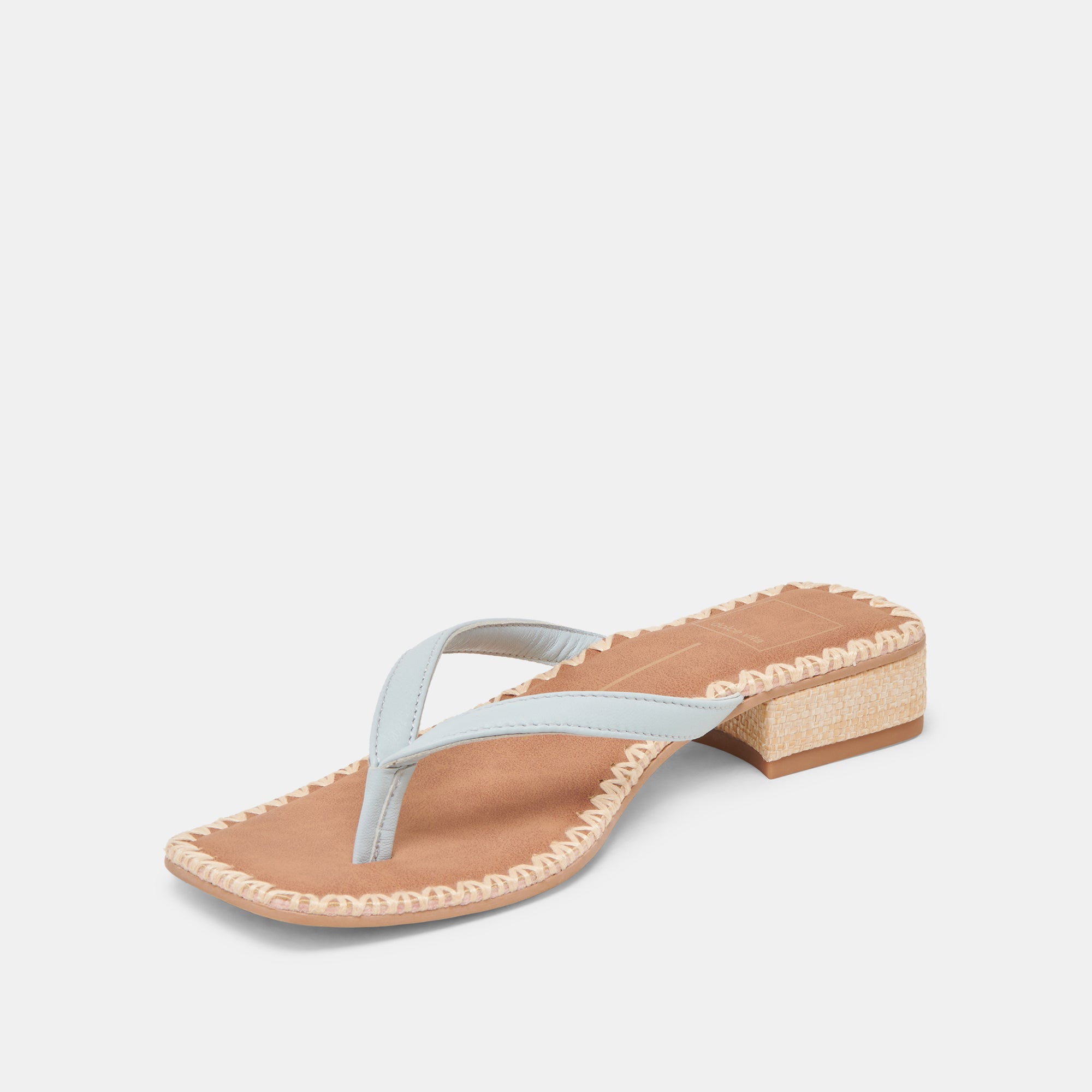 BARTY SANDALS ICE BLUE LEATHER - Image 6