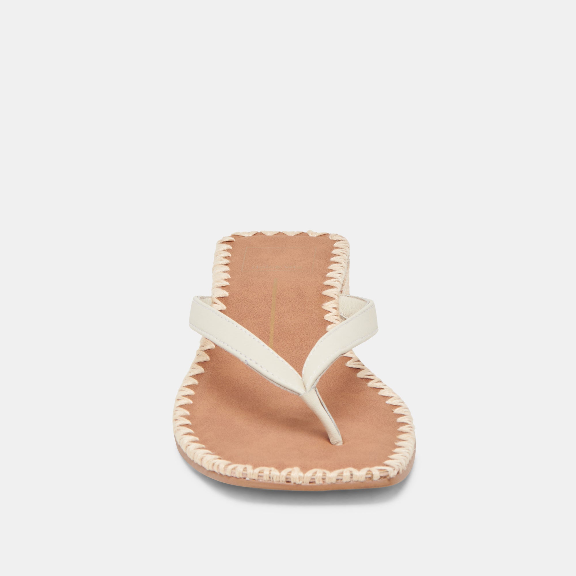 BARTY SANDALS WHITE LEATHER - Image 7