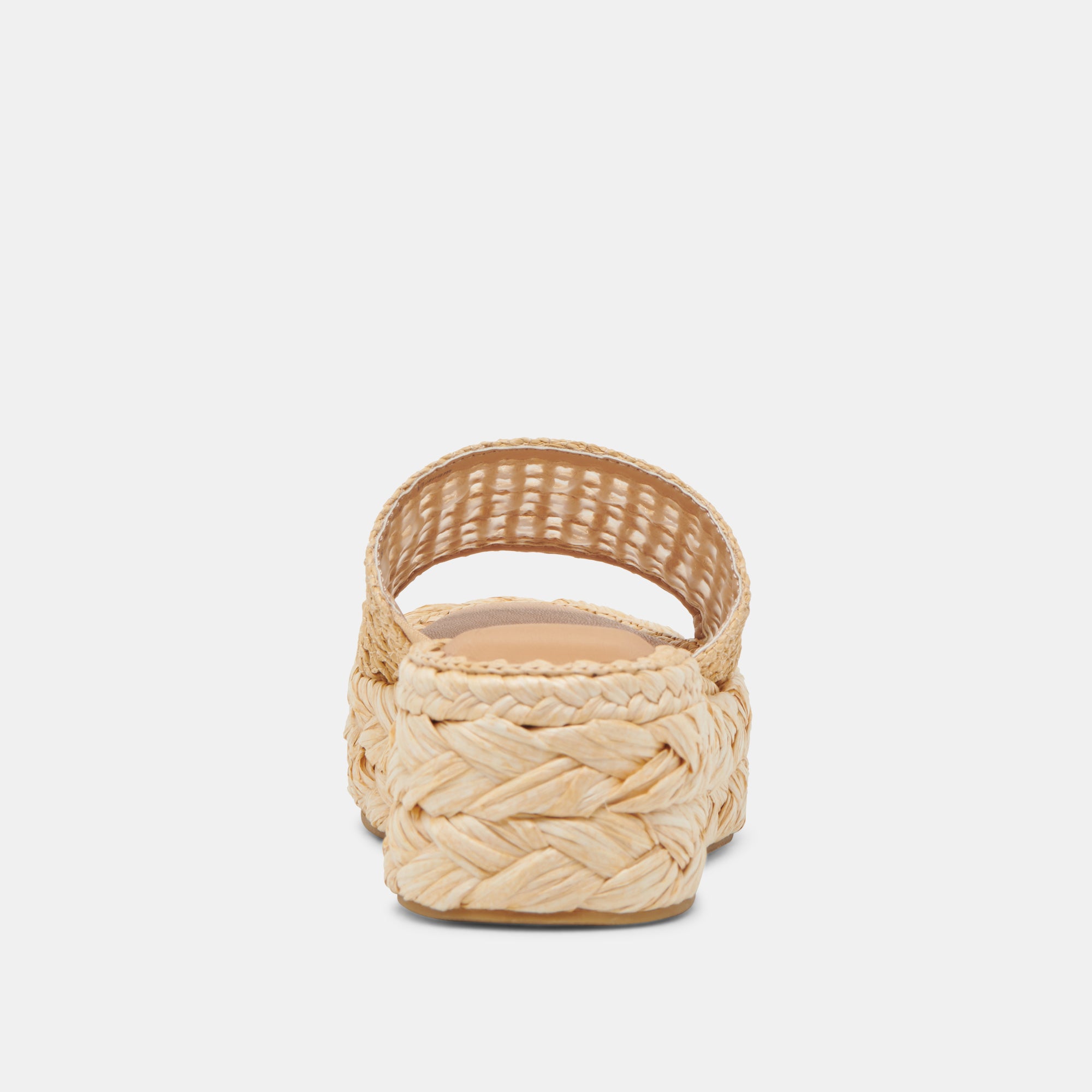 CHAVI MESH SANDALS NATURAL WOVEN RAFFIA - Image 8
