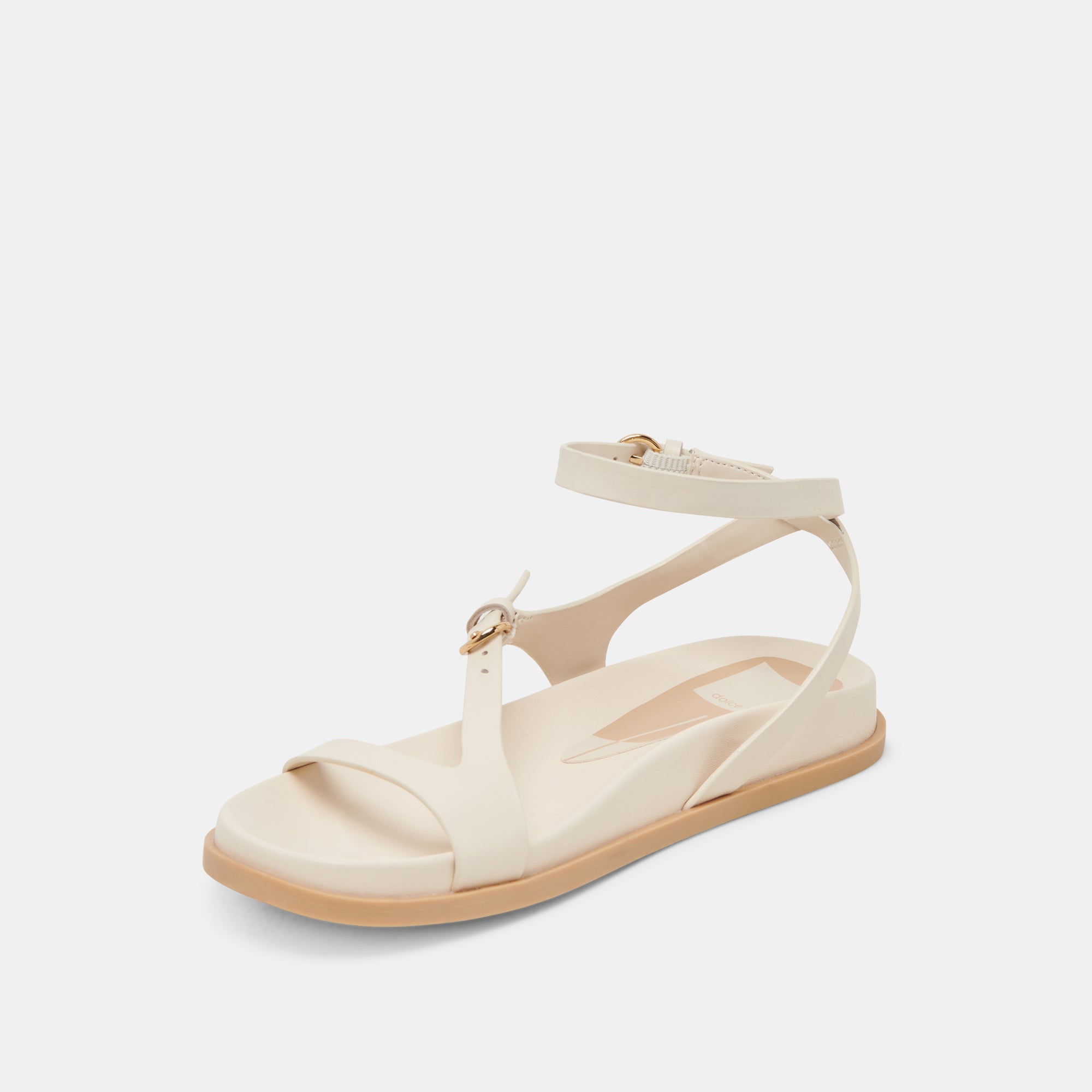 DARLIS SANDALS BONE LEATHER - Image 6