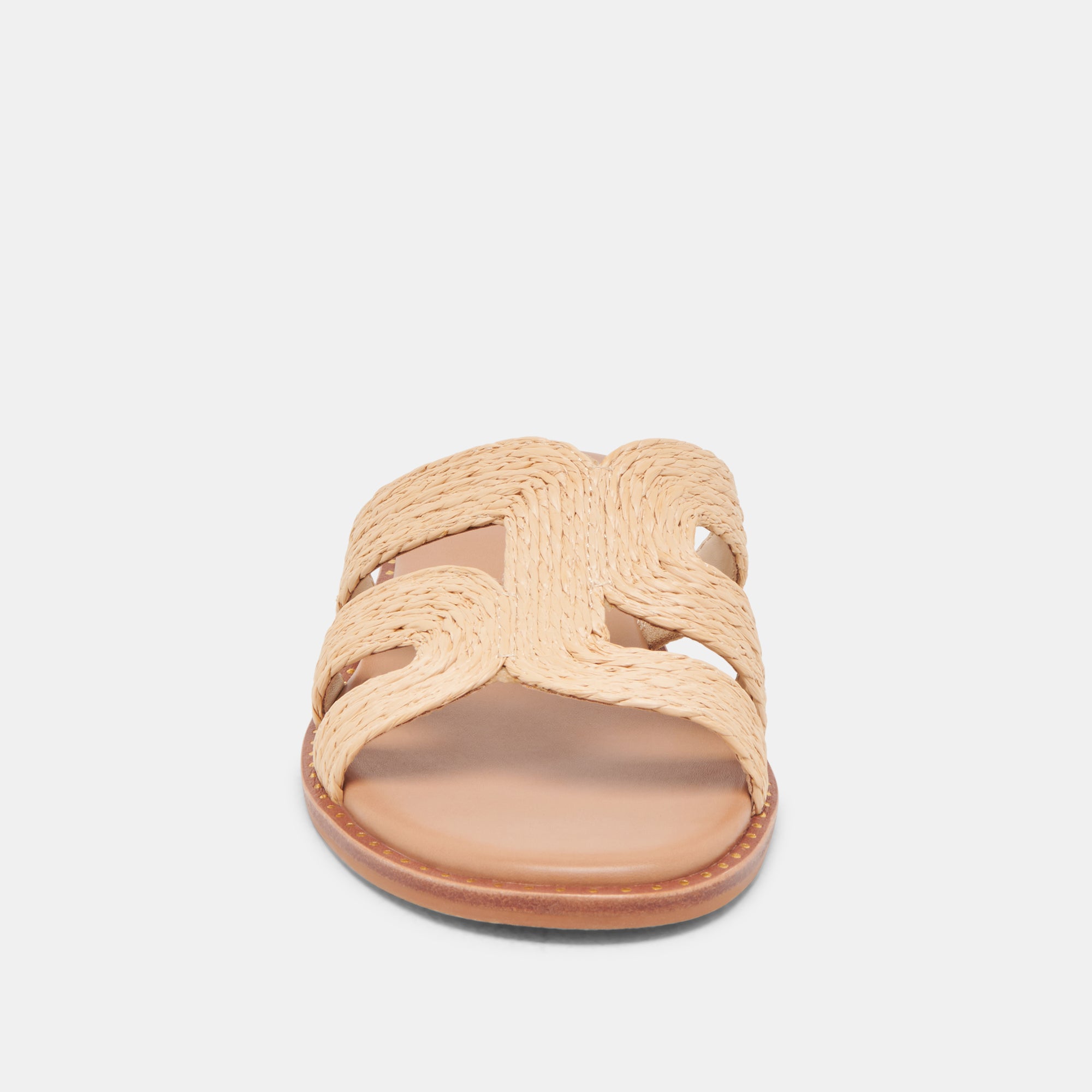 EMON WIDE SANDALS LT NATURAL RAFFIA - Image 6