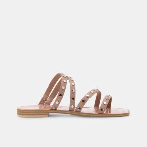 IZABEL STUDDED SANDALS CAFE STELLA - re:vita