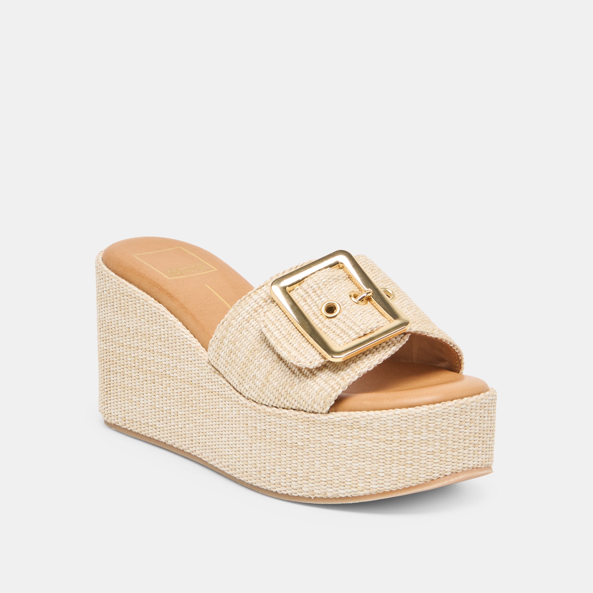 JILIAN WEDGES LT NATURAL RAFFIA - Image 2