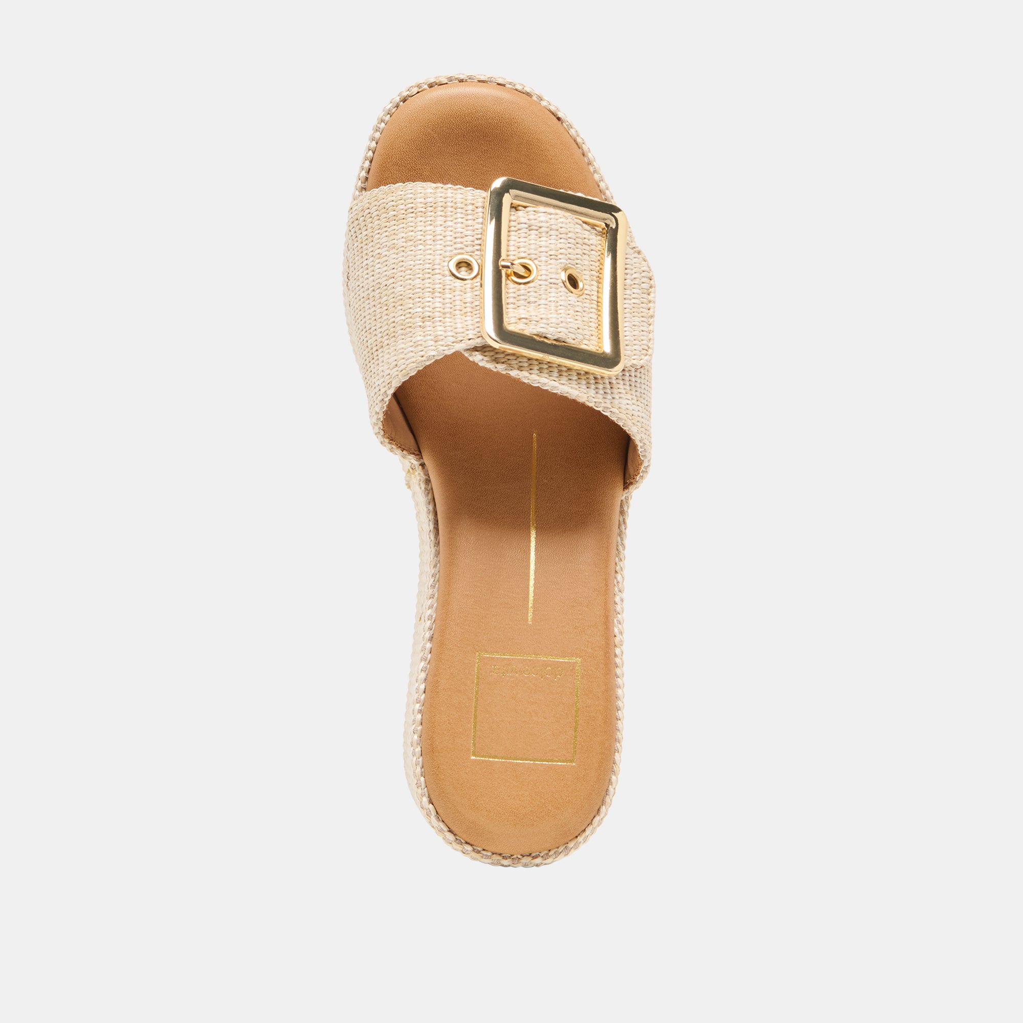 JILIAN WEDGES LT NATURAL RAFFIA - Image 8