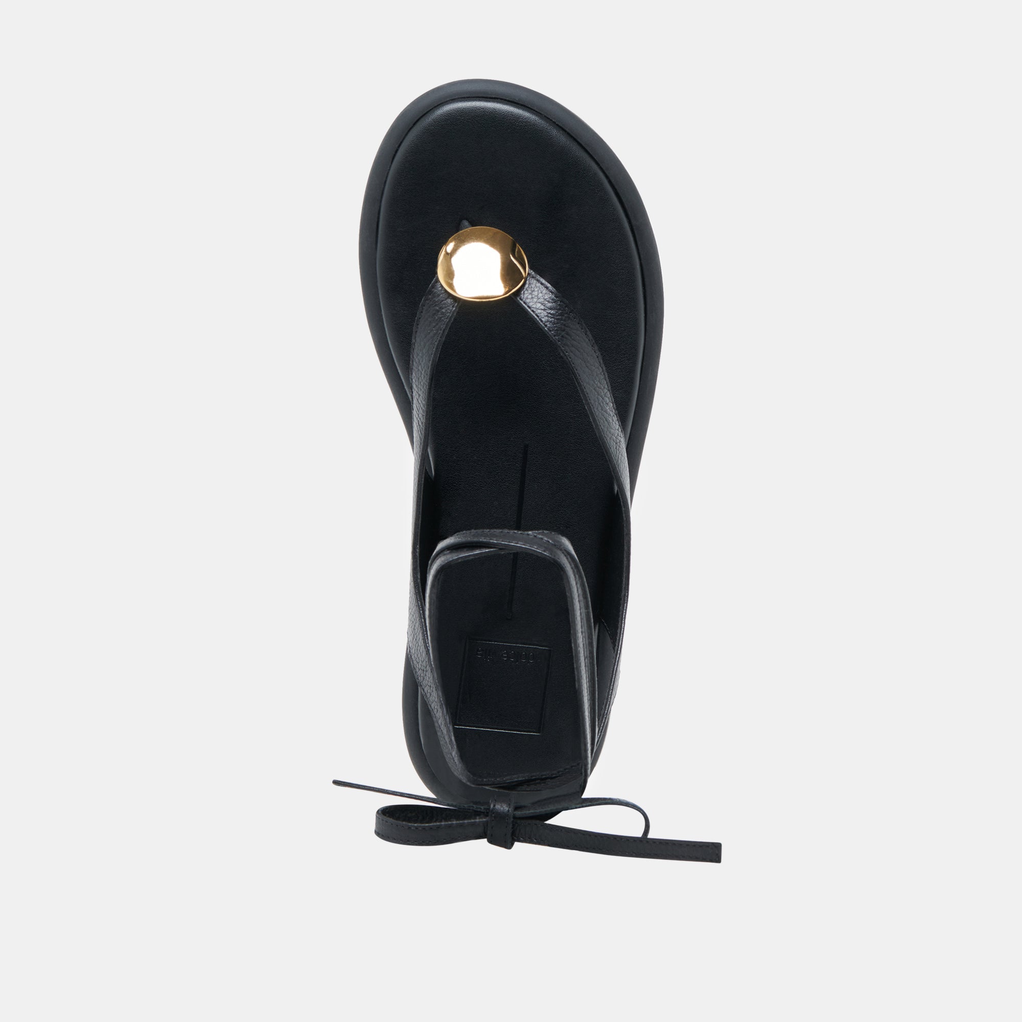 JUDY SANDALS BLACK LEATHER - Image 12