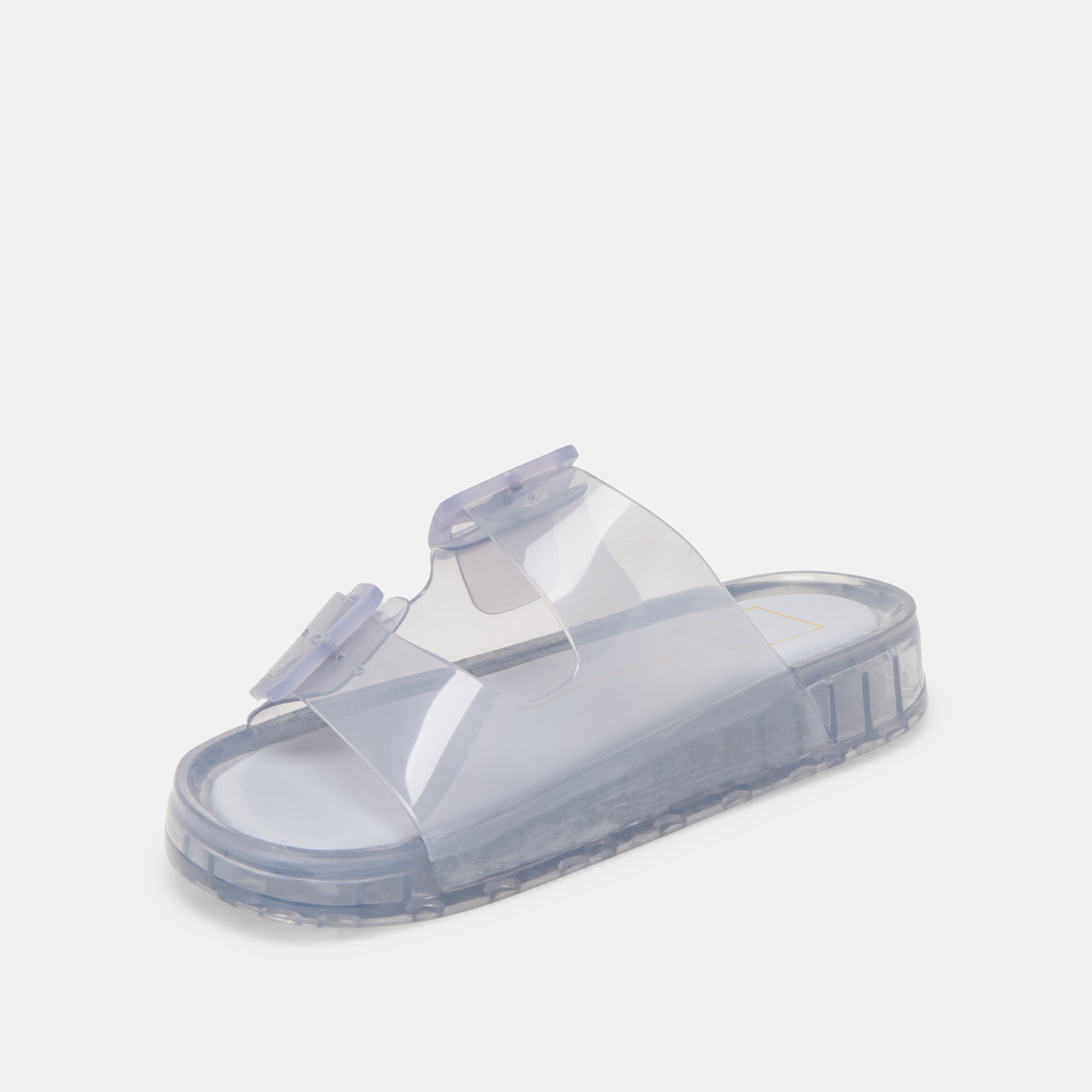 JULIO SANDALS DUSTY BLUE VINYL - Image 4