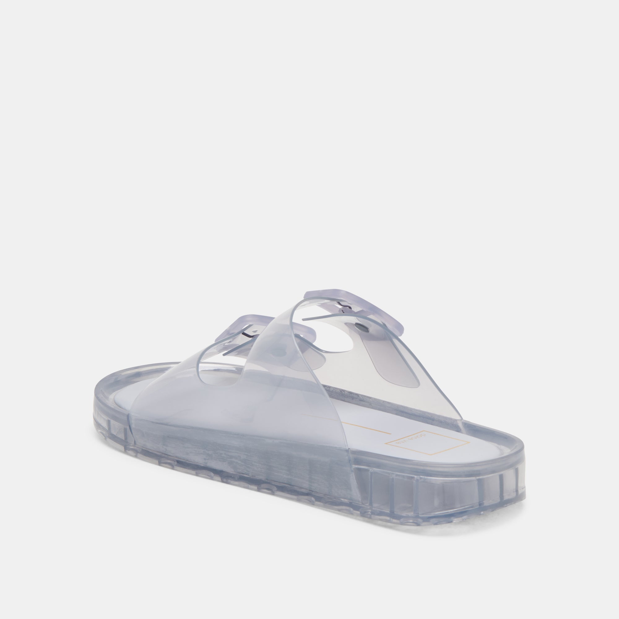 JULIO SANDALS DUSTY BLUE VINYL - Image 5