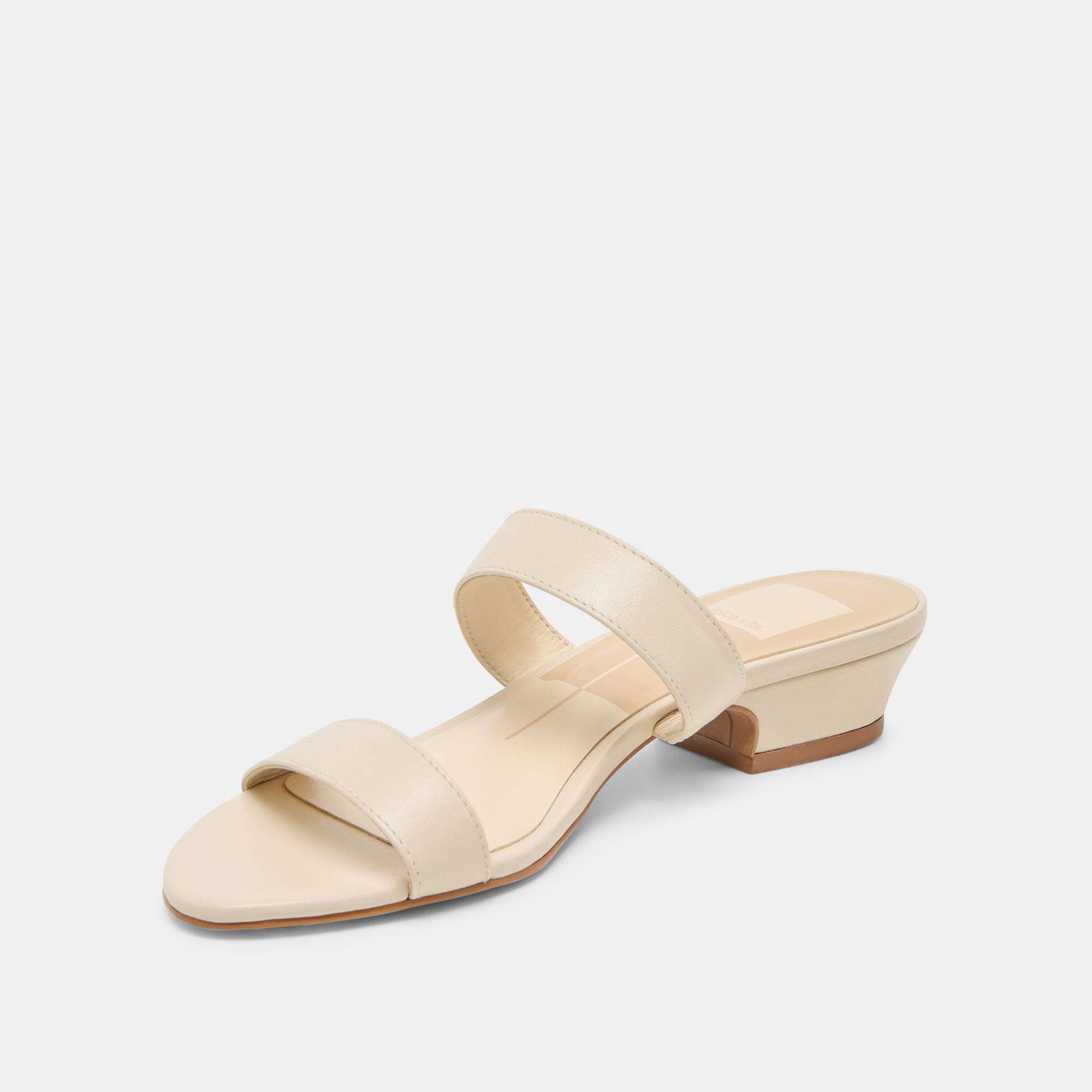 KAMILE SANDALS BONE LEATHER - Image 4