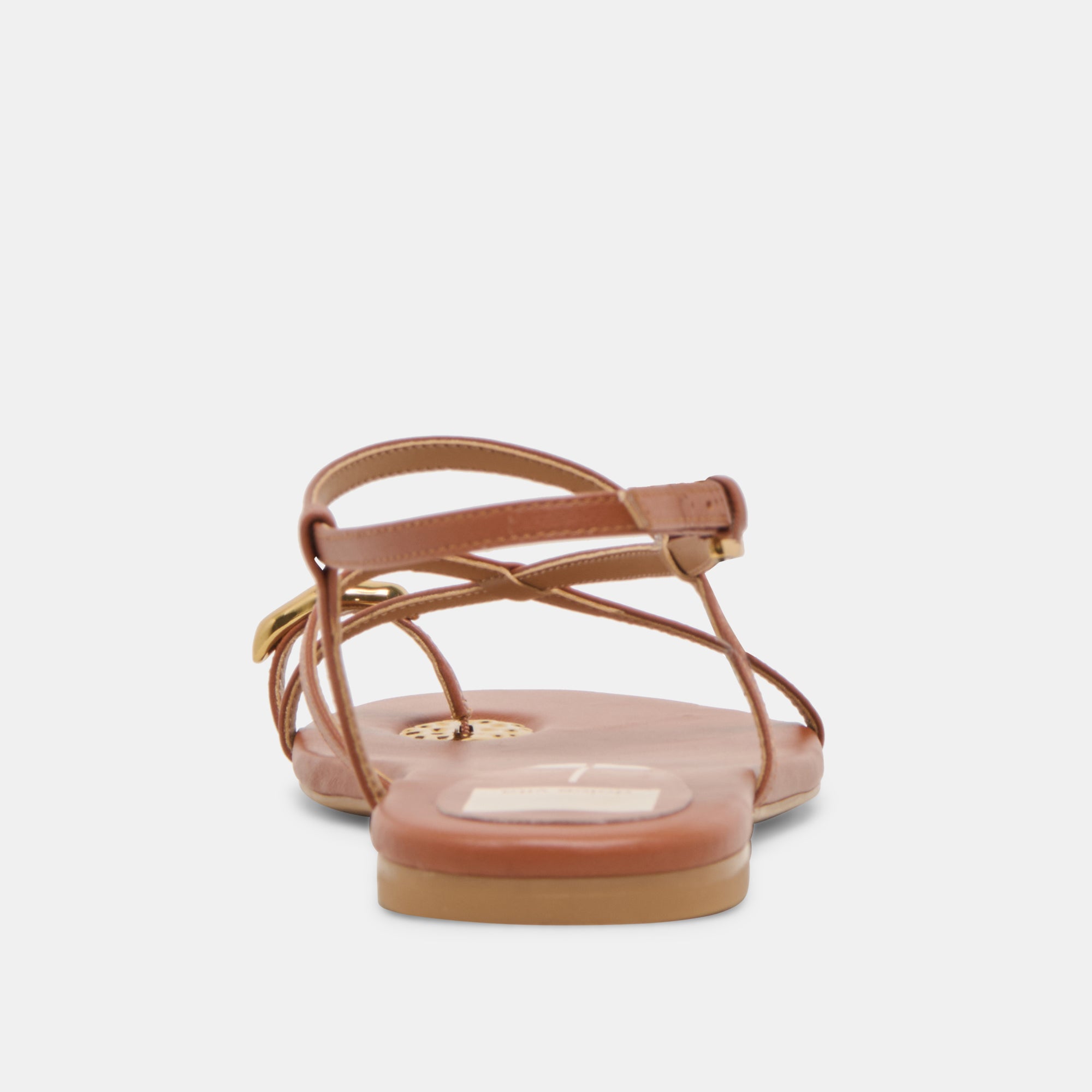 KESHA SANDALS COGNAC LEATHER - Image 7